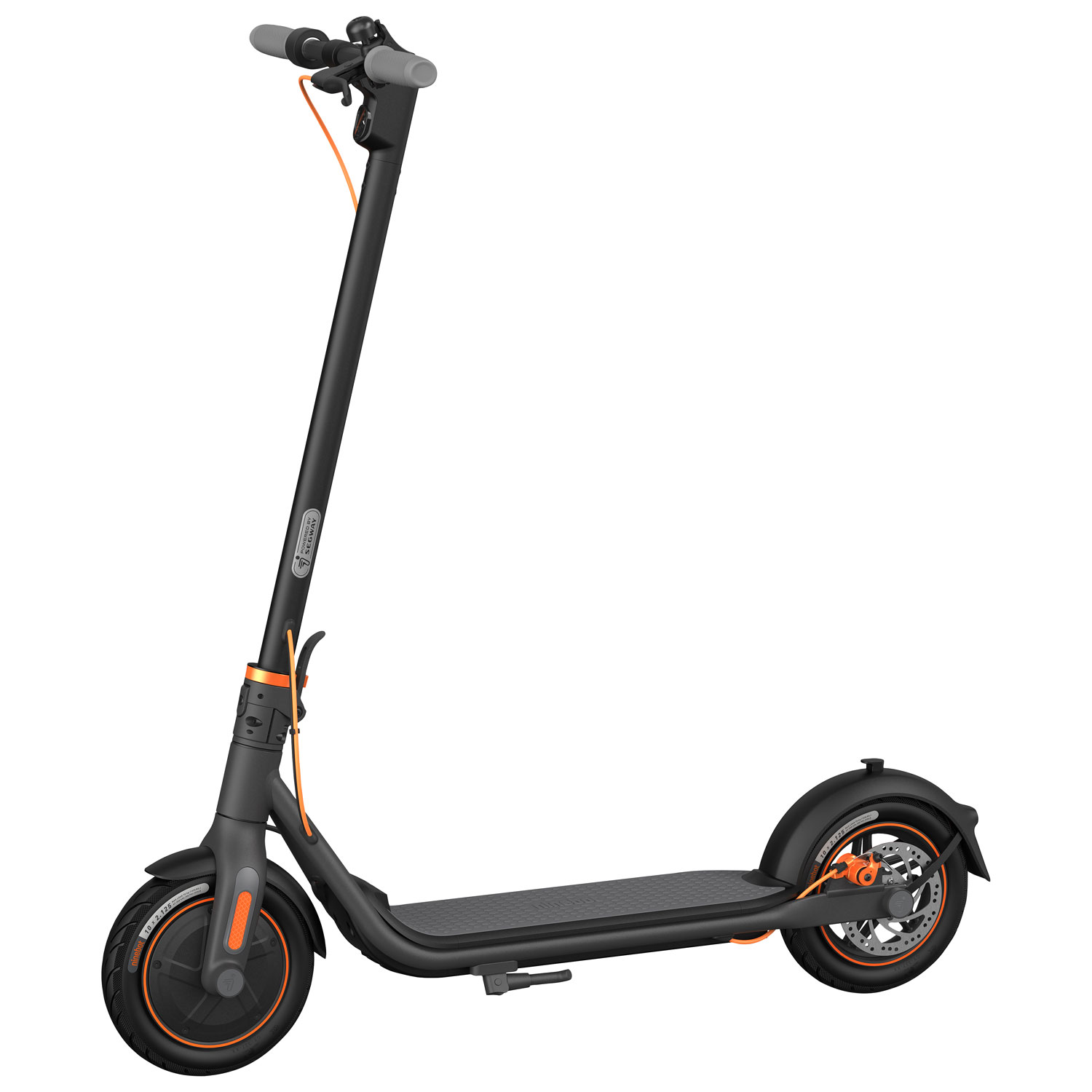 Refurbished - Segway Ninebot F40 Electric Scooter (350W Motor/ 40 km Range/ 30 km/h Top Speed) - Grey
