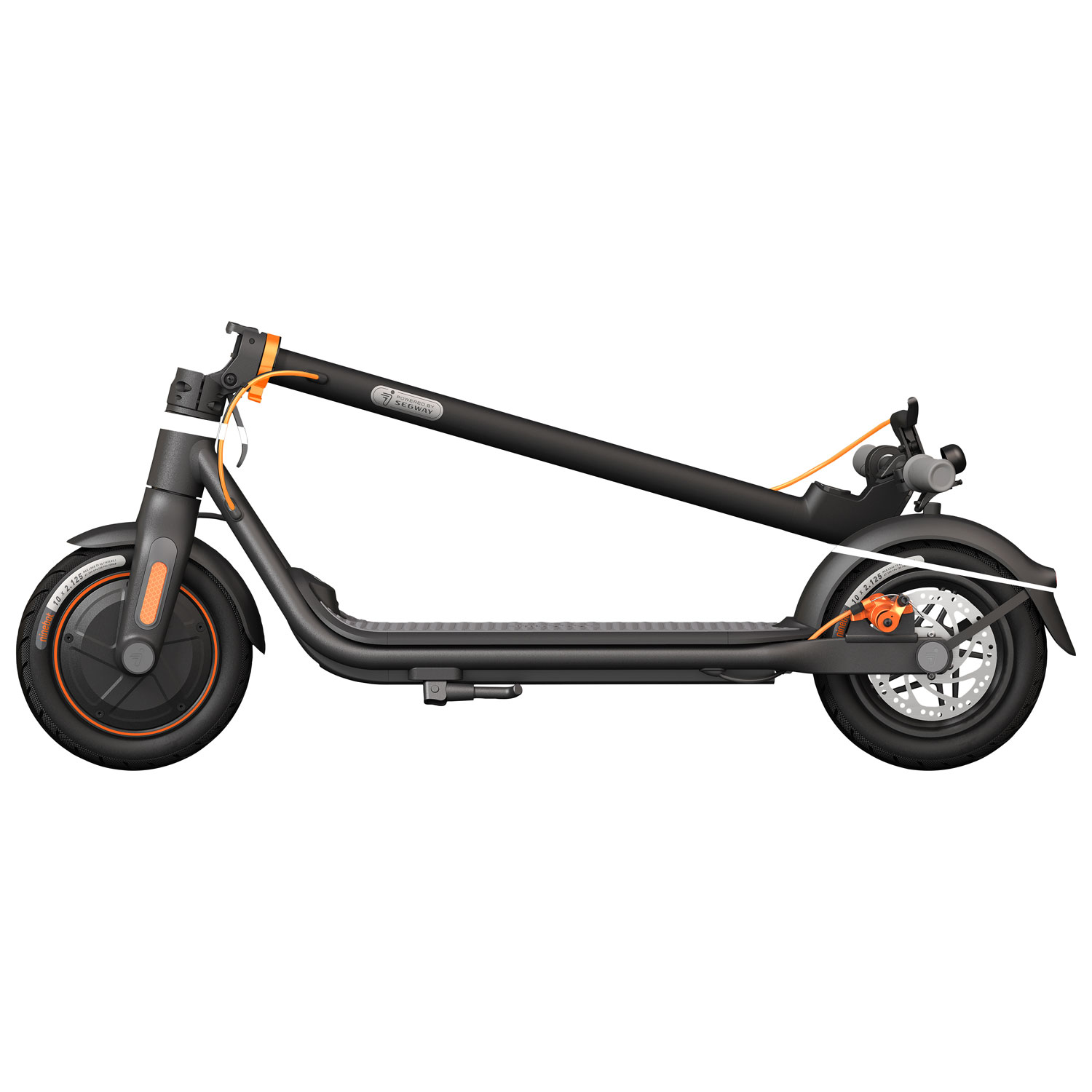 Refurbished - Segway Ninebot F40 Electric Scooter (350W Motor/ 40 km Range/ 30 km/h Top Speed) - Grey