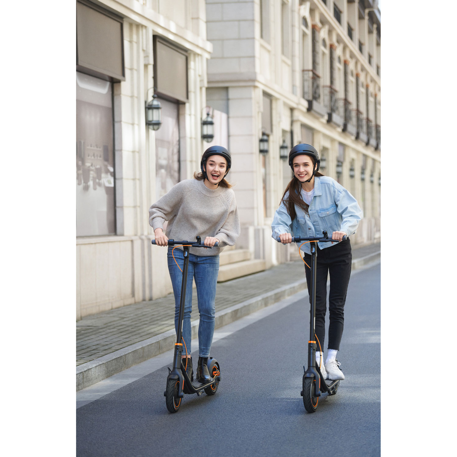 Refurbished - Segway Ninebot F40 Electric Scooter (350W Motor/ 40 km Range/ 30 km/h Top Speed) - Grey