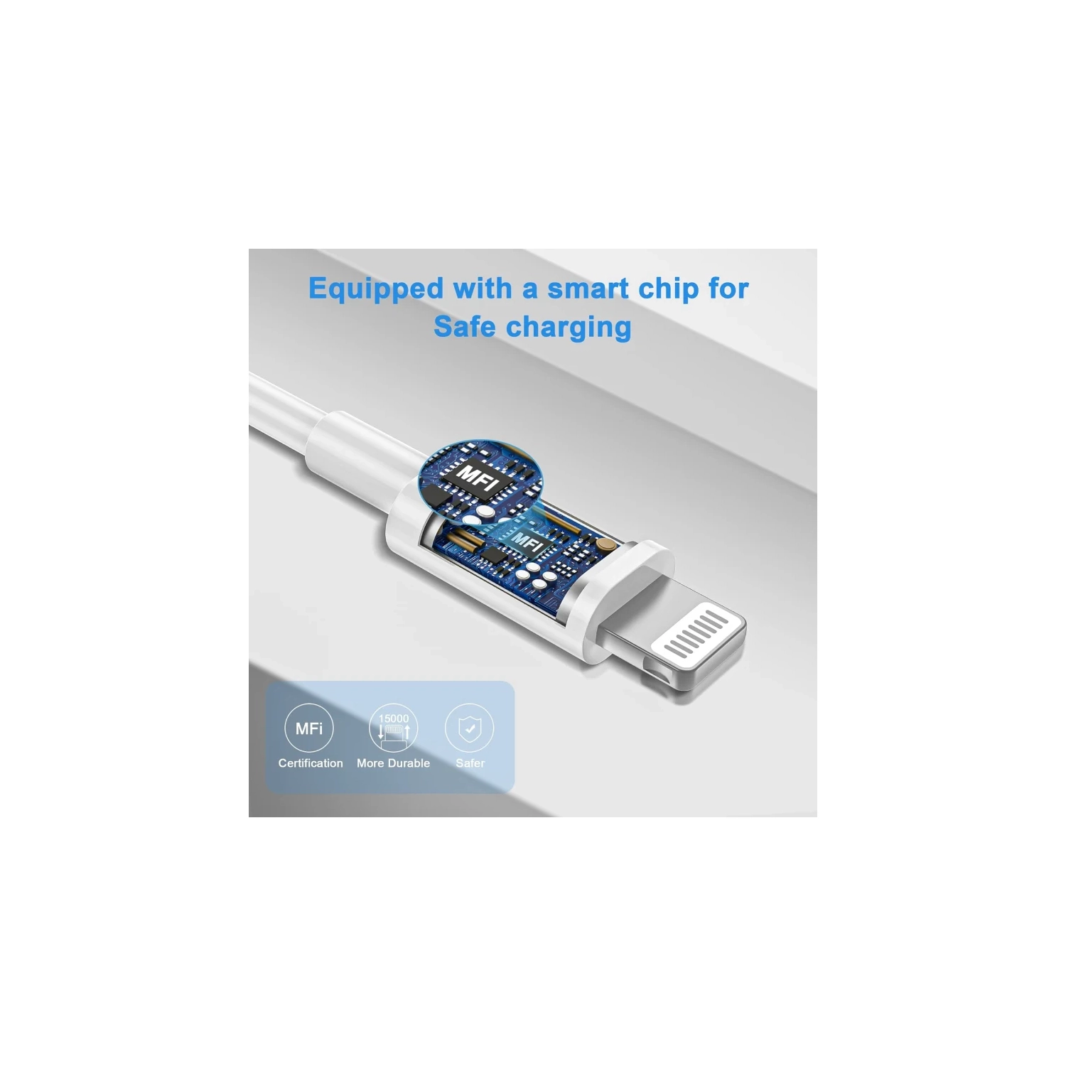 3-Pack USB-C Wall Charger Block with 6FT USB C to Lightning Cables for iPhone 14/14 Pro/14 Pro Max/13/13 Pro/12/12 Pro/12 Pro Max/11/Xs Max/XR/X -