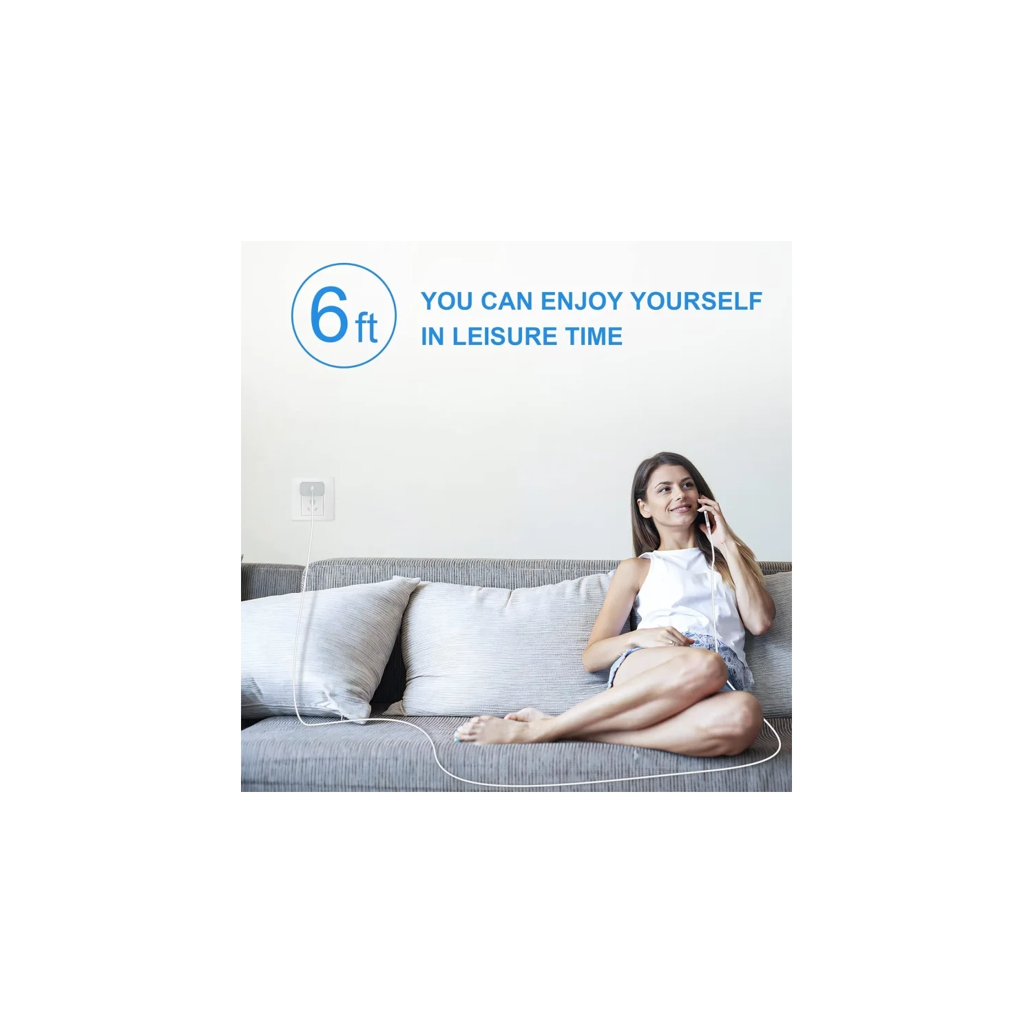 3-Pack USB-C Wall Charger Block with 6FT USB C to Lightning Cables for iPhone 14/14 Pro/14 Pro Max/13/13 Pro/12/12 Pro/12 Pro Max/11/Xs Max/XR/X -