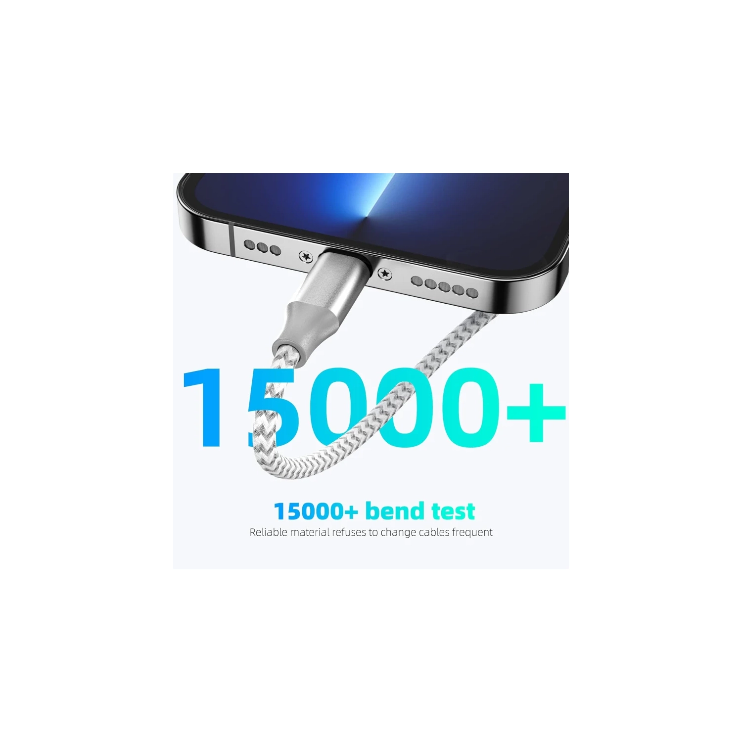 Apple MFi Certified iPhone Charger - 3-Pack 10FT Long Lightning Cable for Fast Charging & High-Speed Data Sync. Compatible with iPhone 13/12/11 Pro