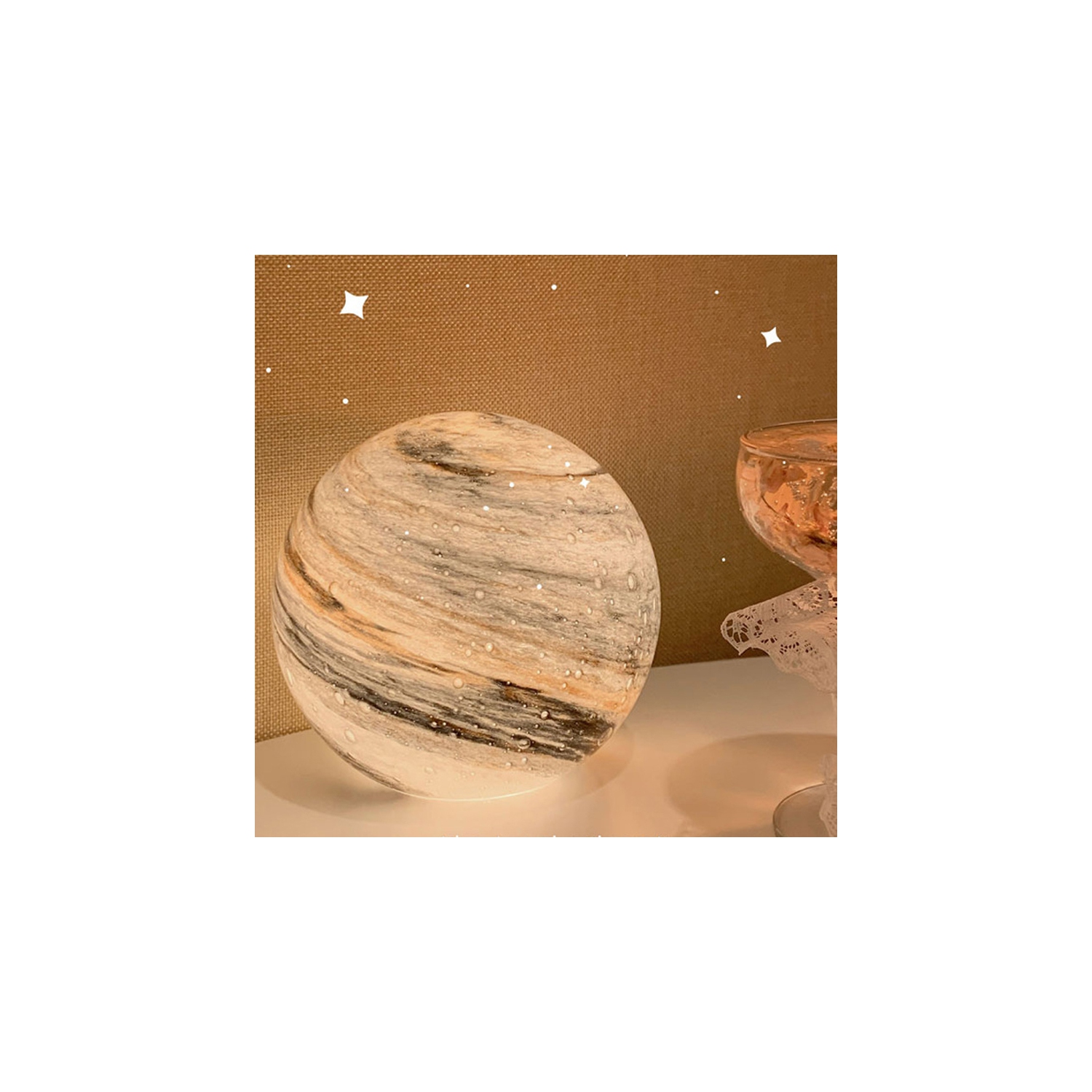 Bonsai Bright Wandering Earth LED Portable Lamp - USB Powered Night light