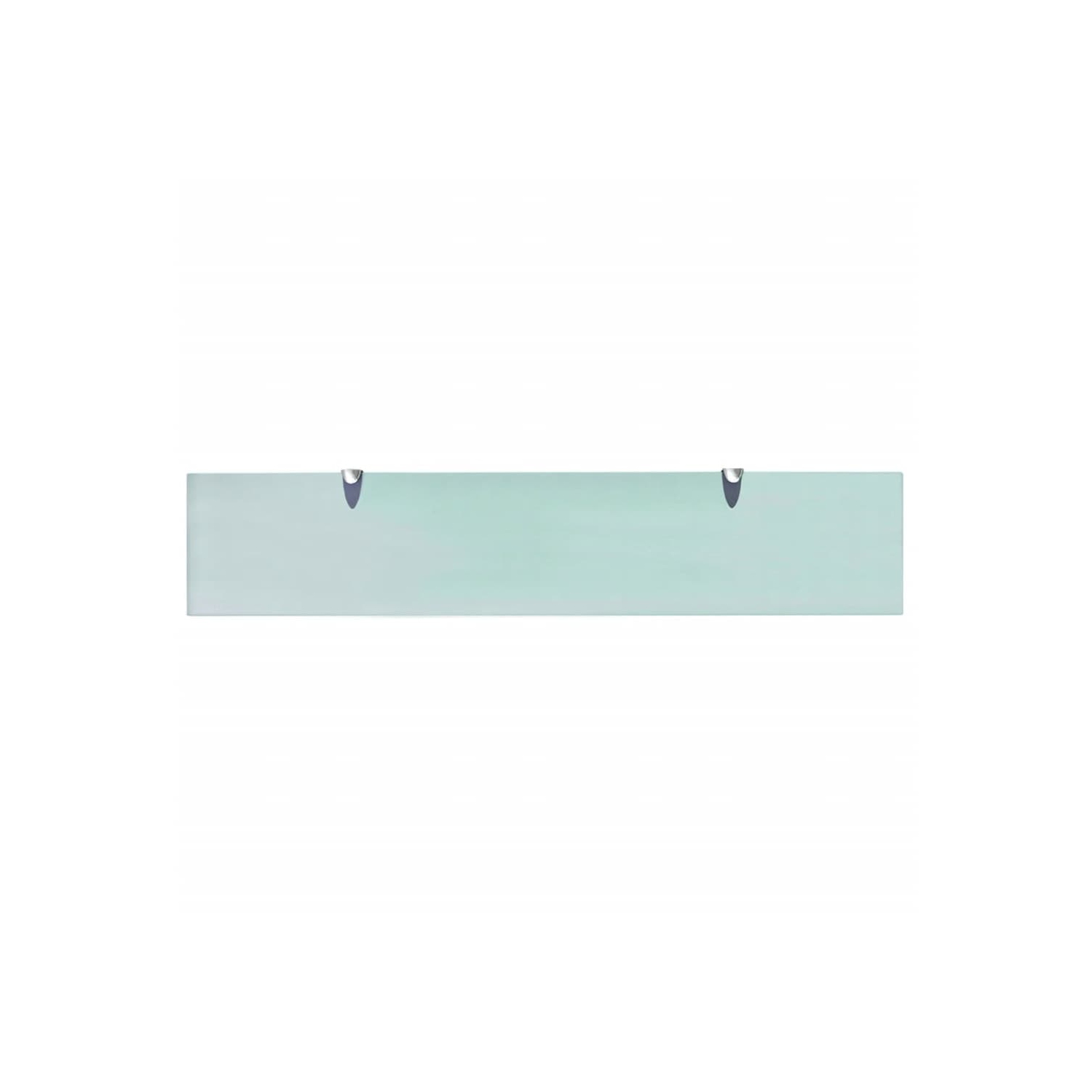 vidaXL Floating Shelf Glass 100x20 cm 8 mm