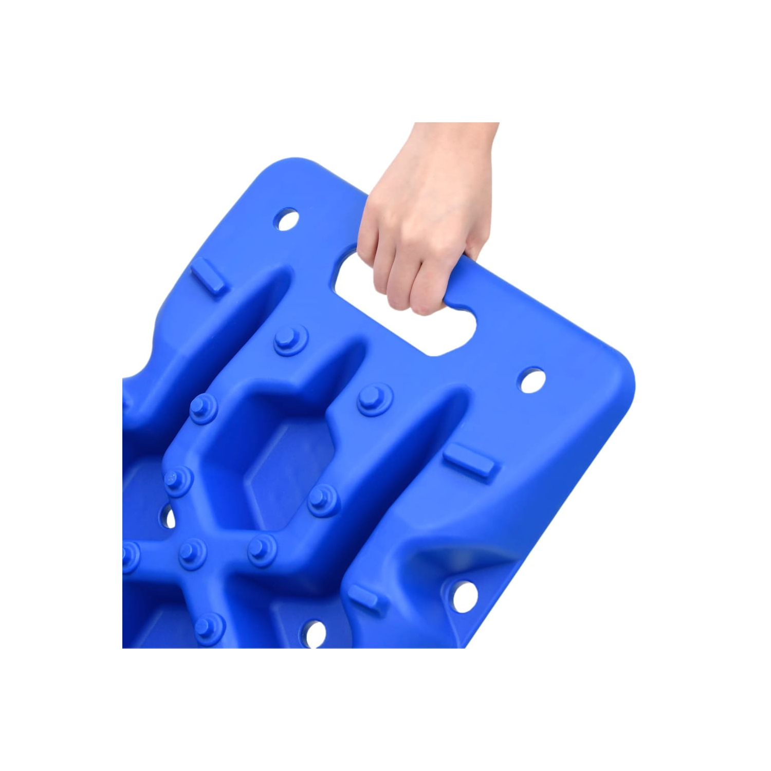 vidaXL Traction Boards 2 pcs Blue 107x31x7 cm Nylon