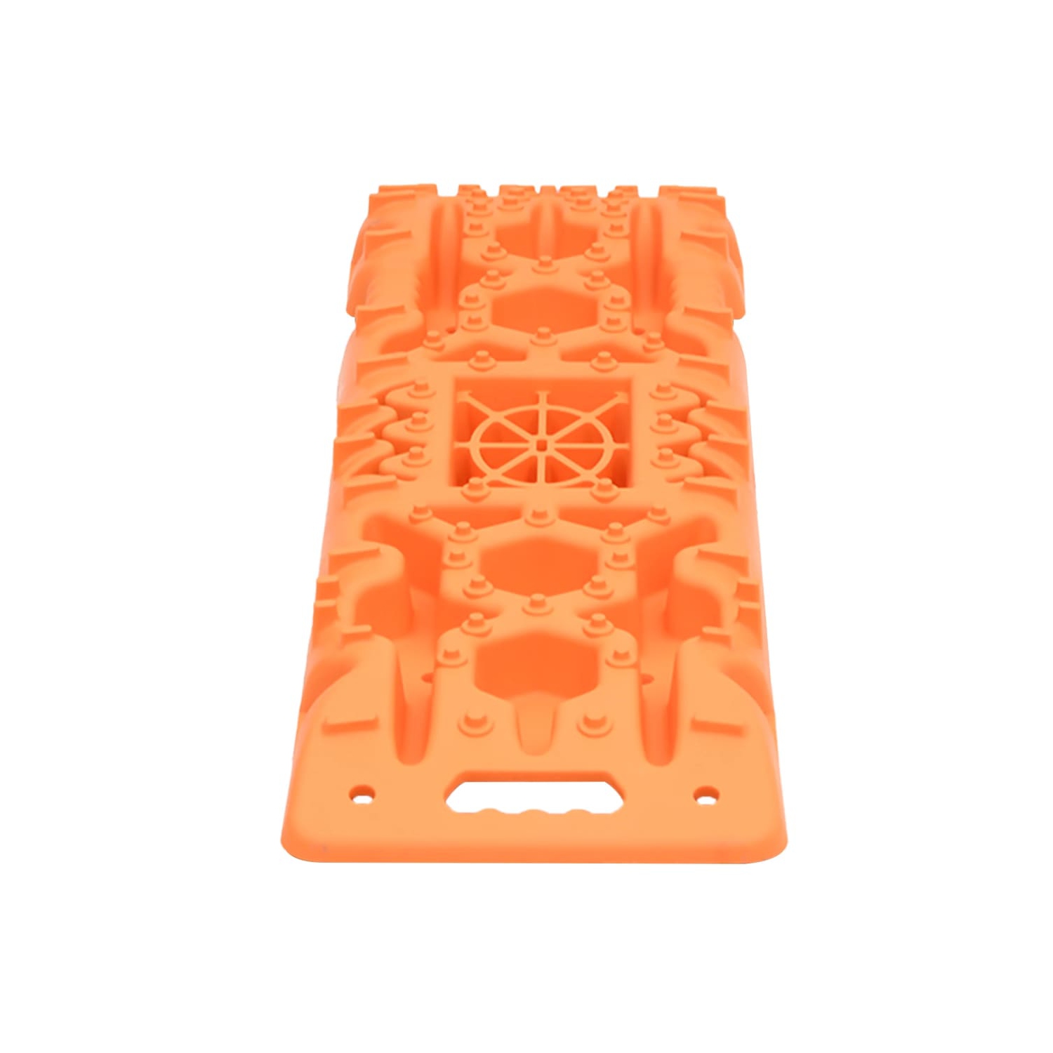 vidaXL Traction Boards 2 pcs Orange 107x31x7 cm Nylon