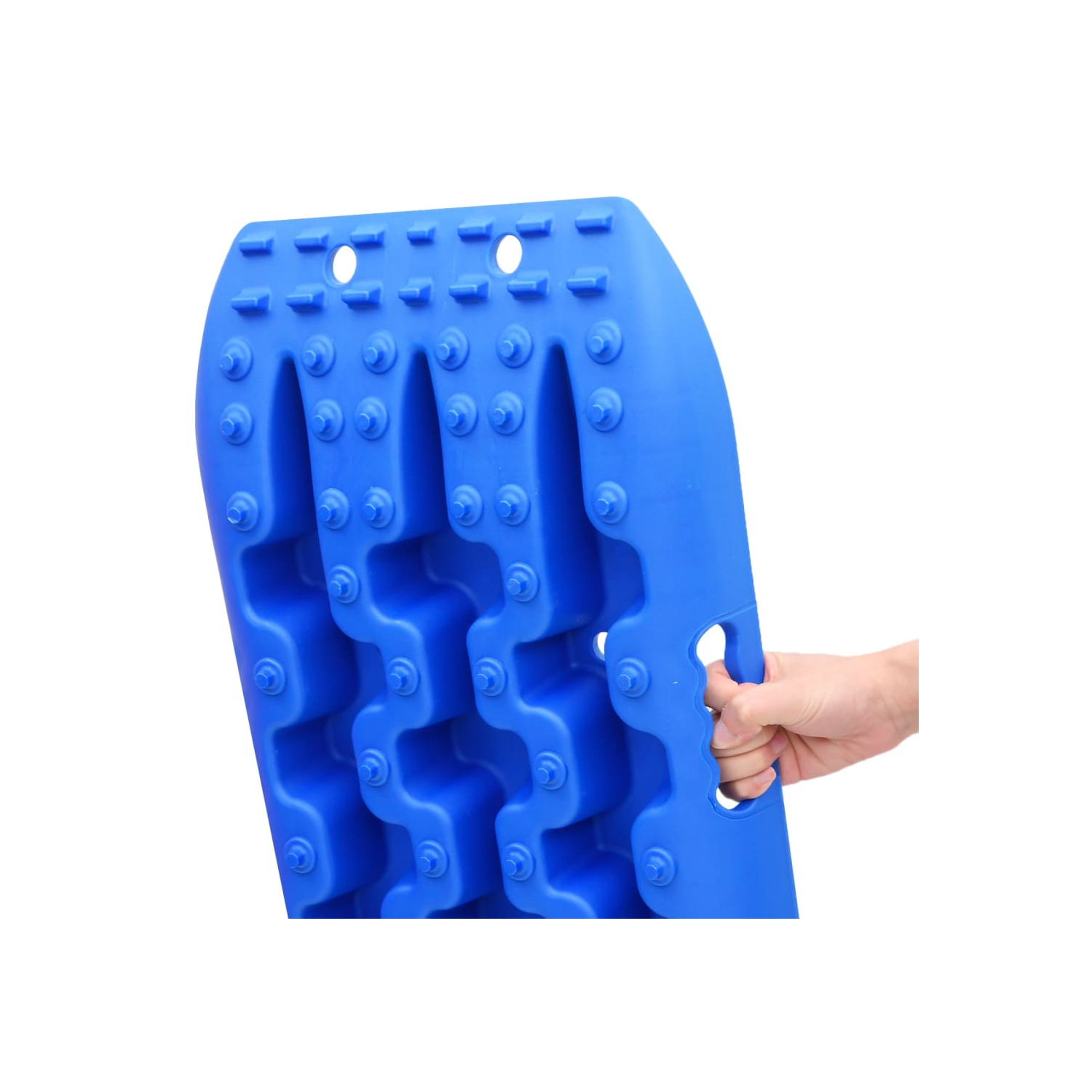 vidaXL Traction Boards 2 pcs Blue 106x30.5x7 cm Nylon