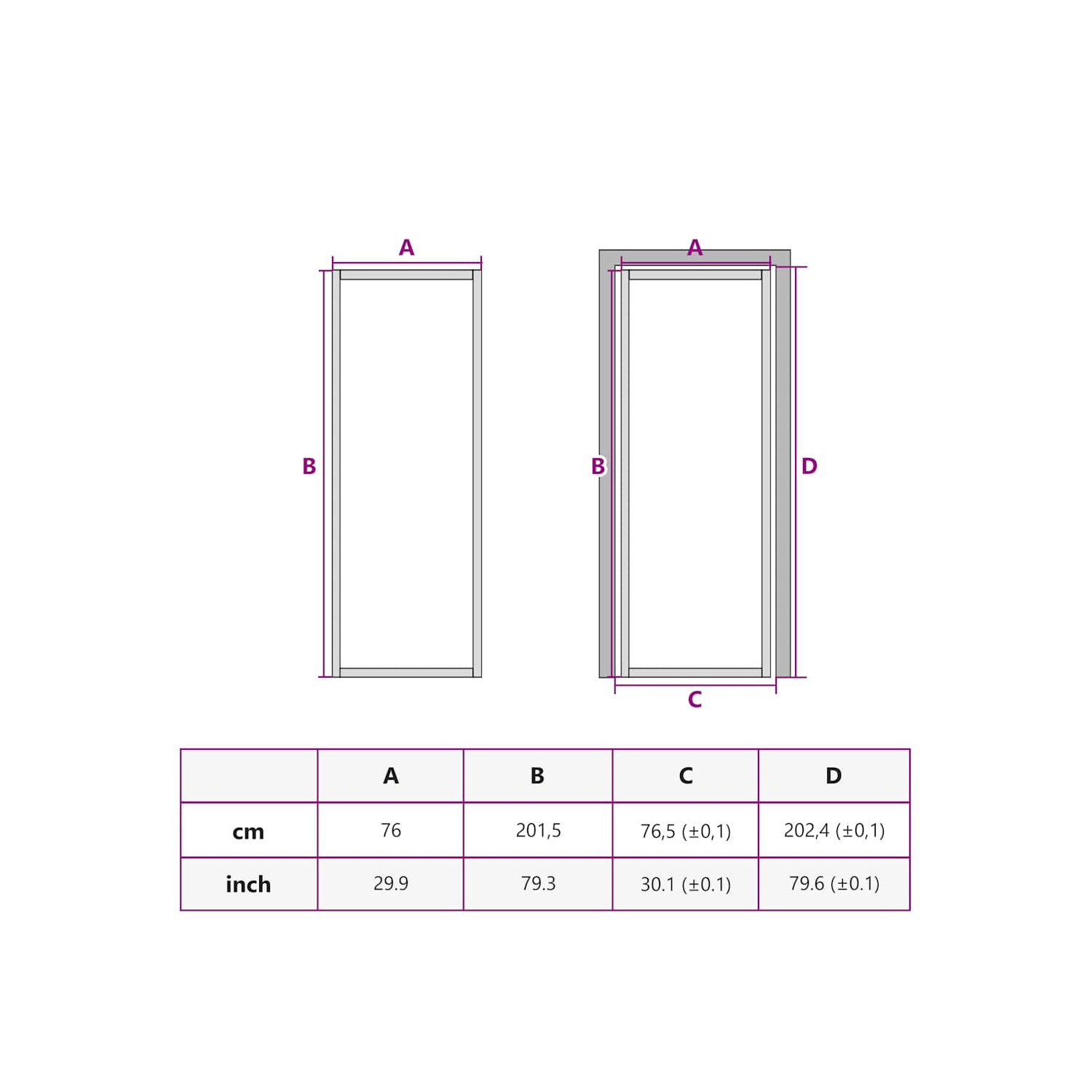 vidaXL Interior Door ESG Glass and Aluminium 76x201.5 cm Black