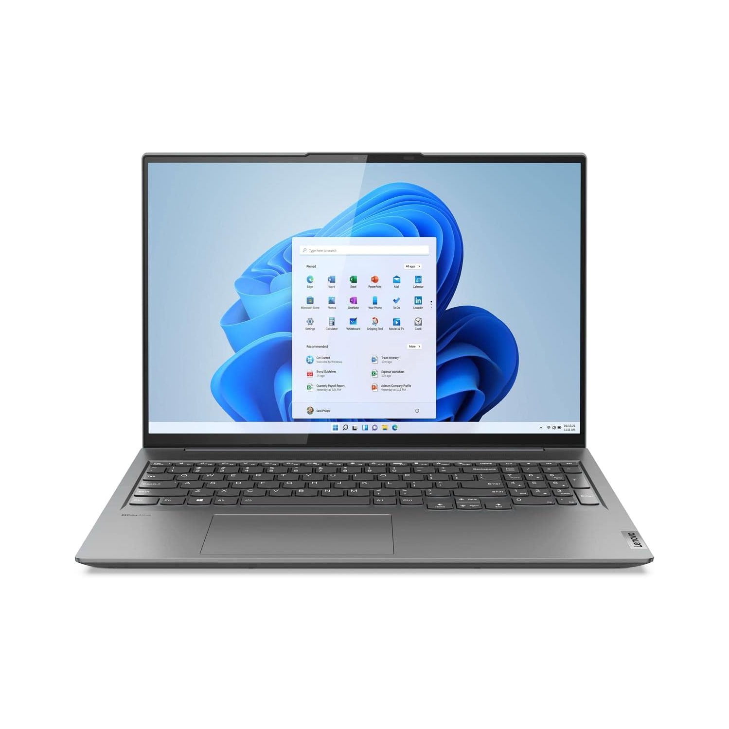 Lenovo Slim 7 16" WQXGA Touchscreen Laptop Intel i7-12700H 2.3 GHz 16GB 1TB SSD Window 11 Home Refurbished Excellent