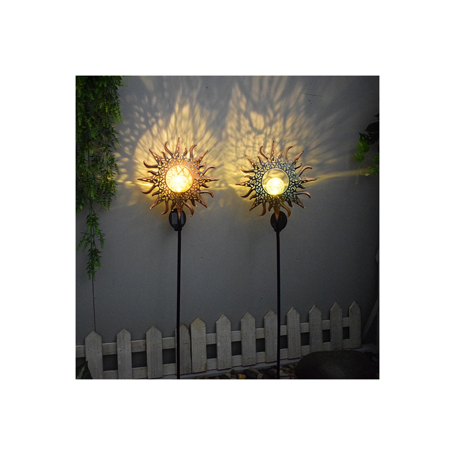 Bonsai Bright Solar Celestial Garden Light, Warm White LED