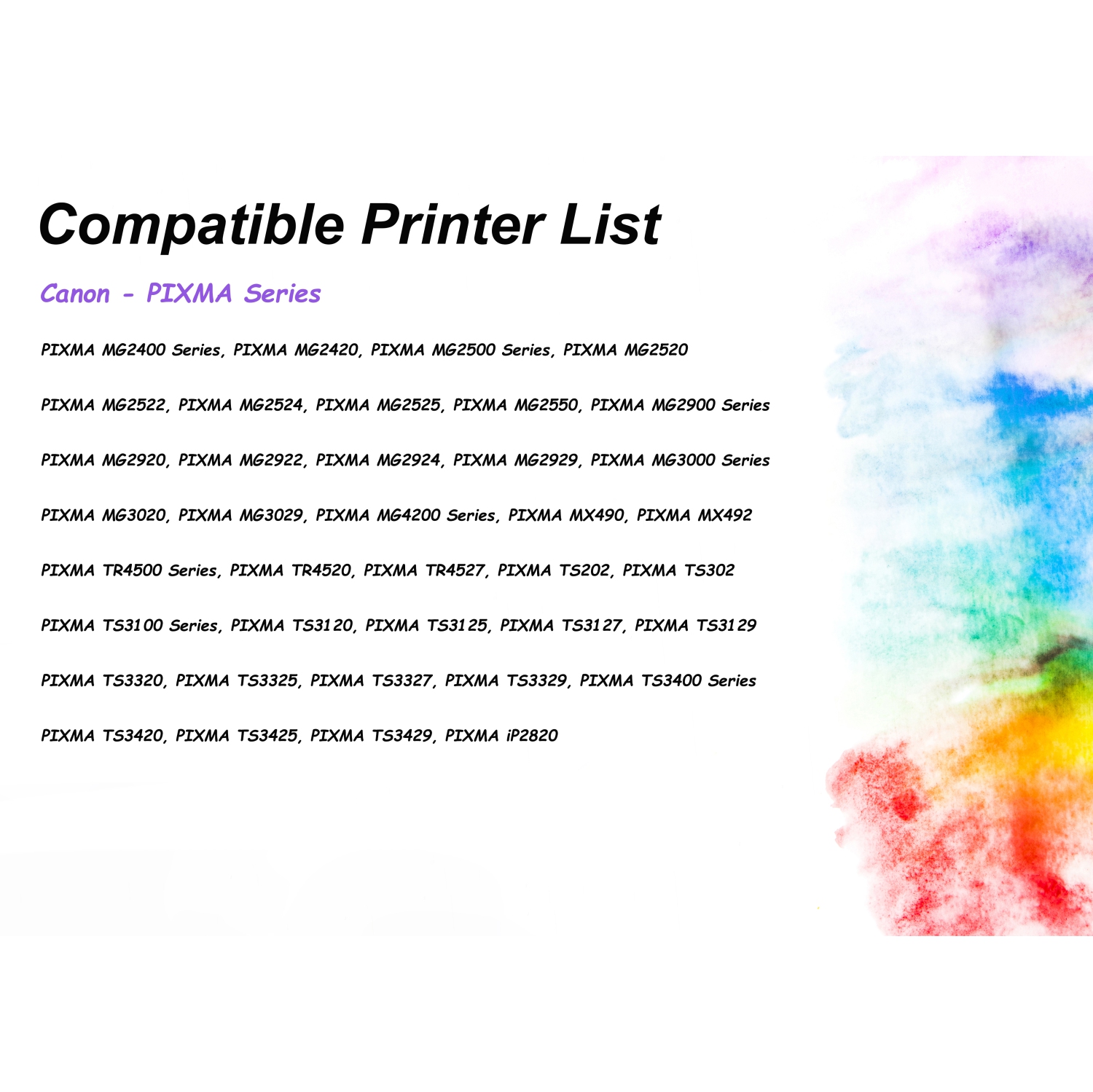 [High Yield] 2 Black Remanufactured Ink Cartridge Replacement for Canon 245 246 PG-245XL CL-246XL - Canon Pixma TS3120 MG2520 MX492 TR4520 TS202