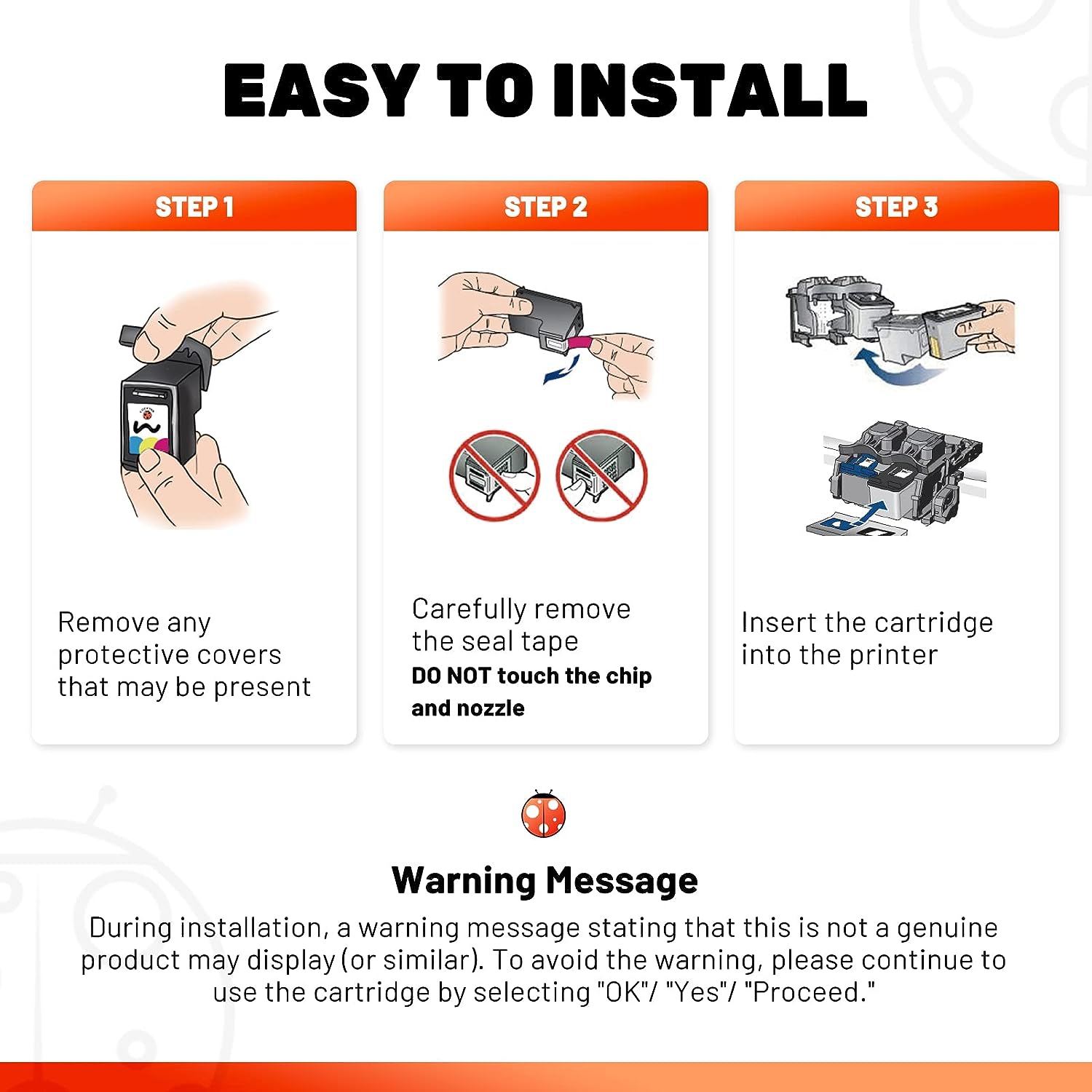 [High Yield] 2 Black Remanufactured Ink Cartridge Replacement for Canon 245 246 PG-245XL CL-246XL - Canon Pixma TS3120 MG2520 MX492 TR4520 TS202