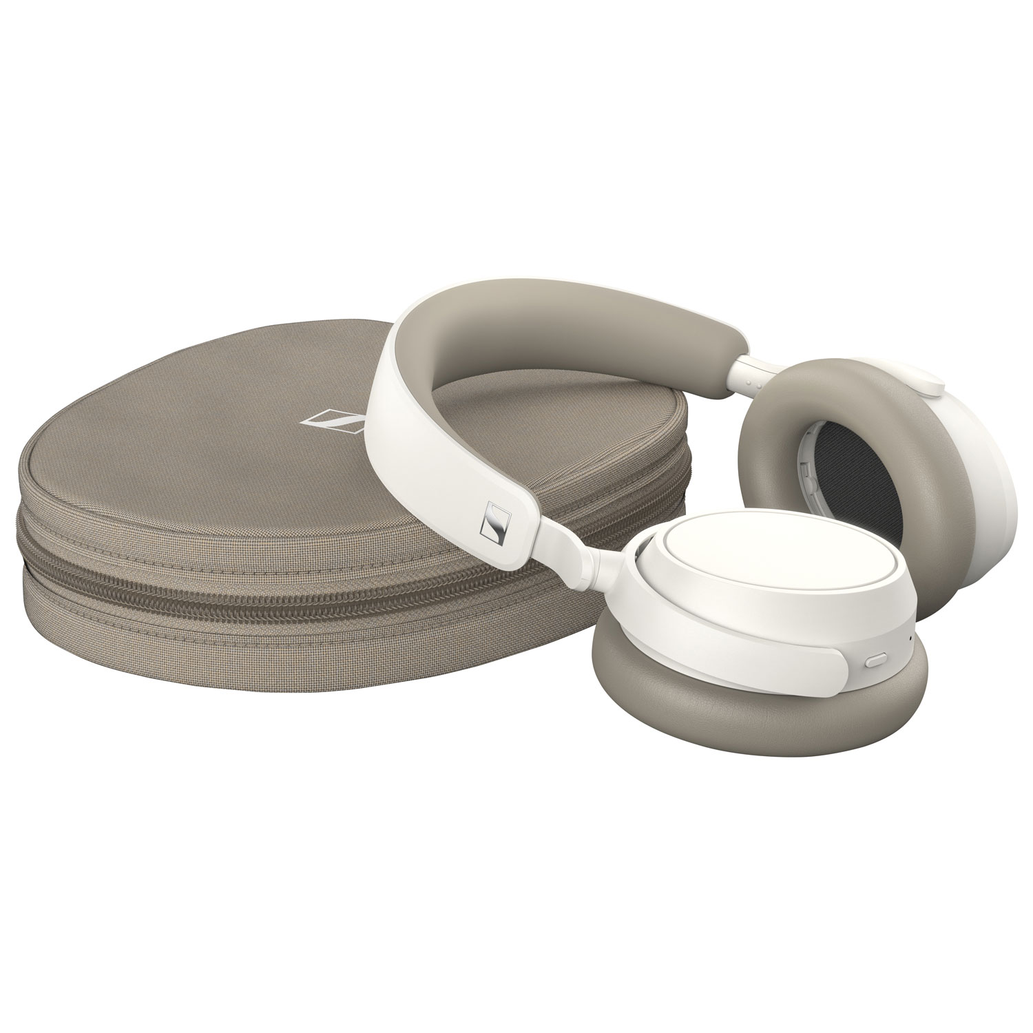 Casque d'écoute Bluetooth à suppression du bruit ACCENTUM Plus de Sennheiser - Blanc
