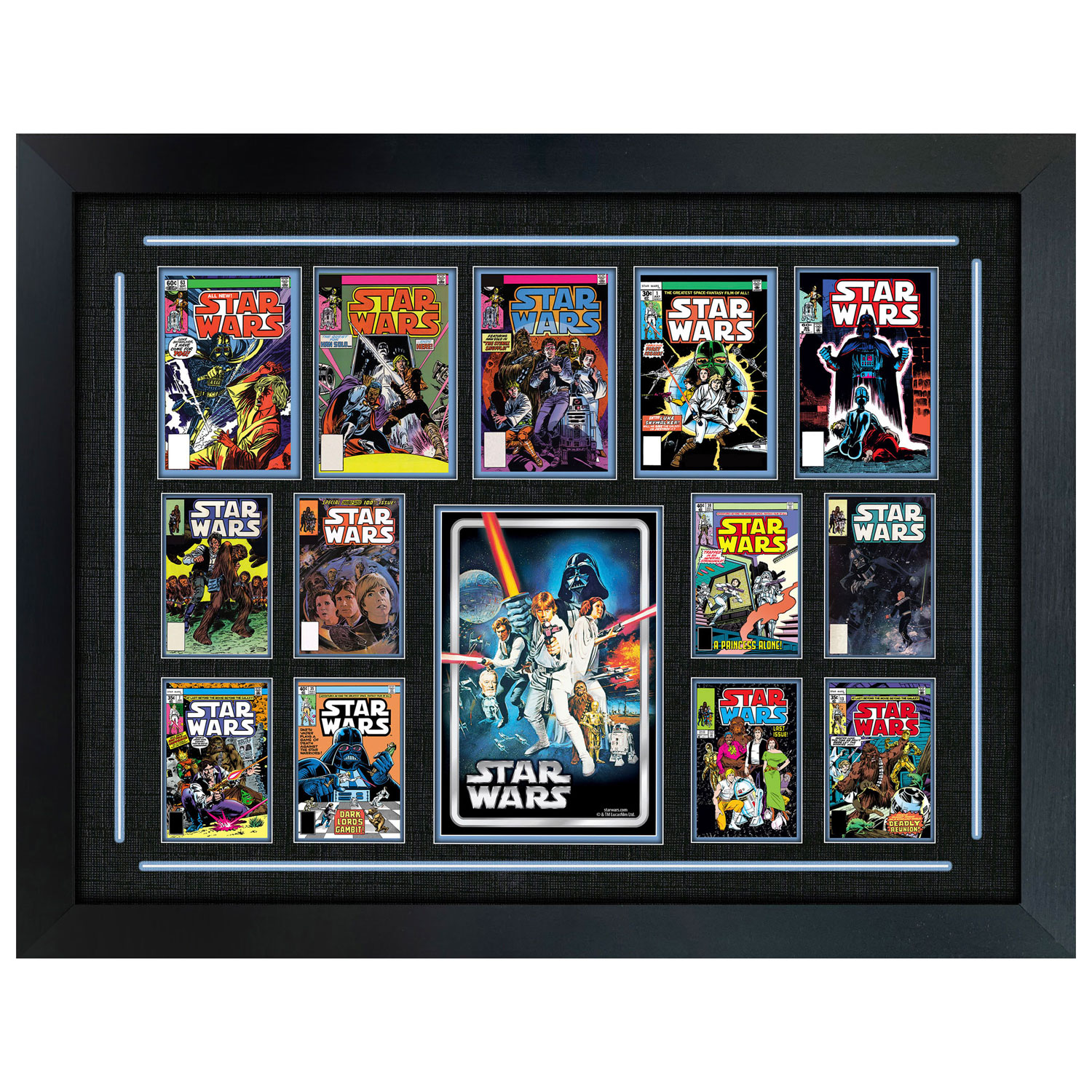 Frameworth Star Wars Comic Book Framed Collage