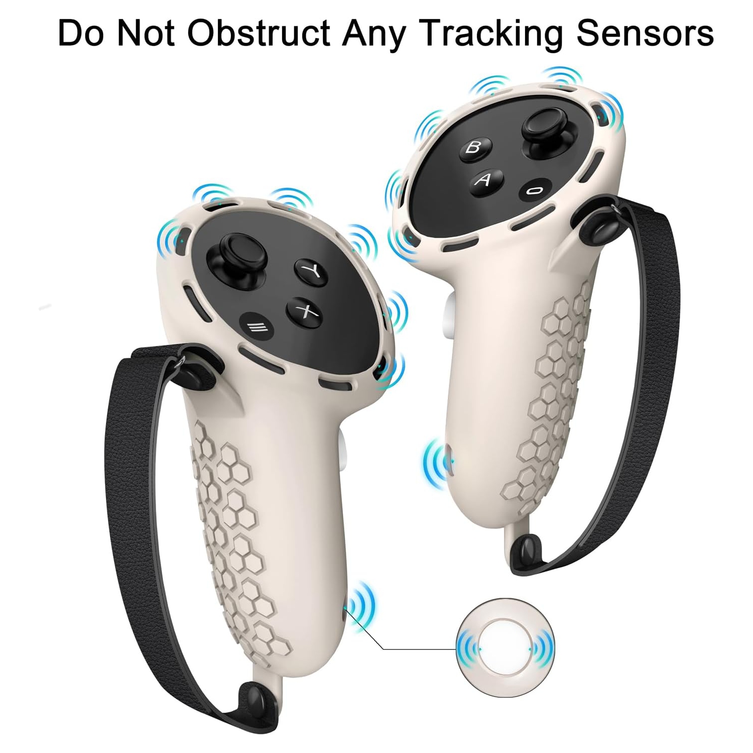 Protective Cover for Oculus/Meta Quest 3 Accessories, Silicone Controllers Grip Cover Protector, Soft Shell Skin with Face Cover and Lens Cover by