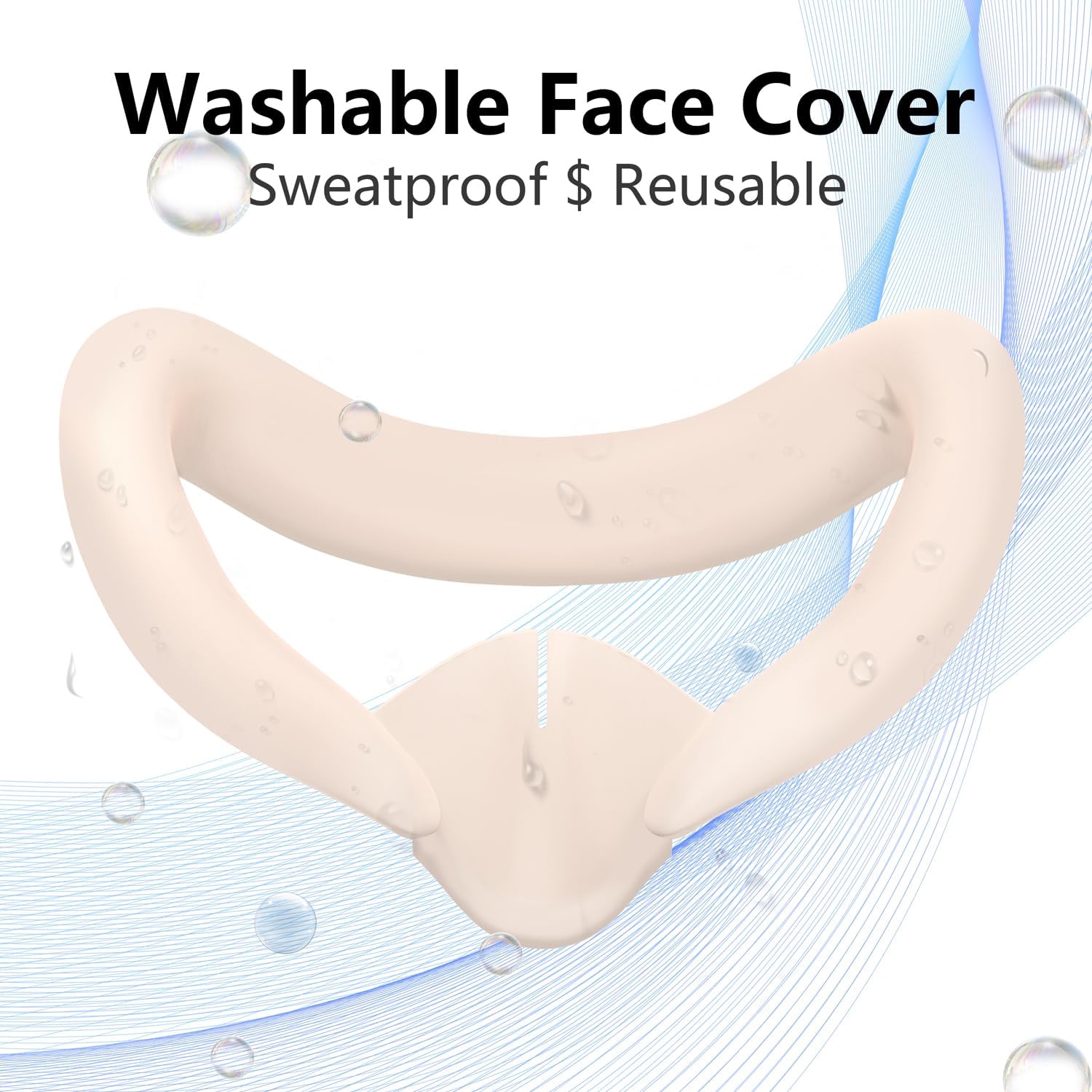 Protective Cover for Oculus/Meta Quest 3 Accessories, Silicone Controllers Grip Cover Protector, Soft Shell Skin with Face Cover and Lens Cover by