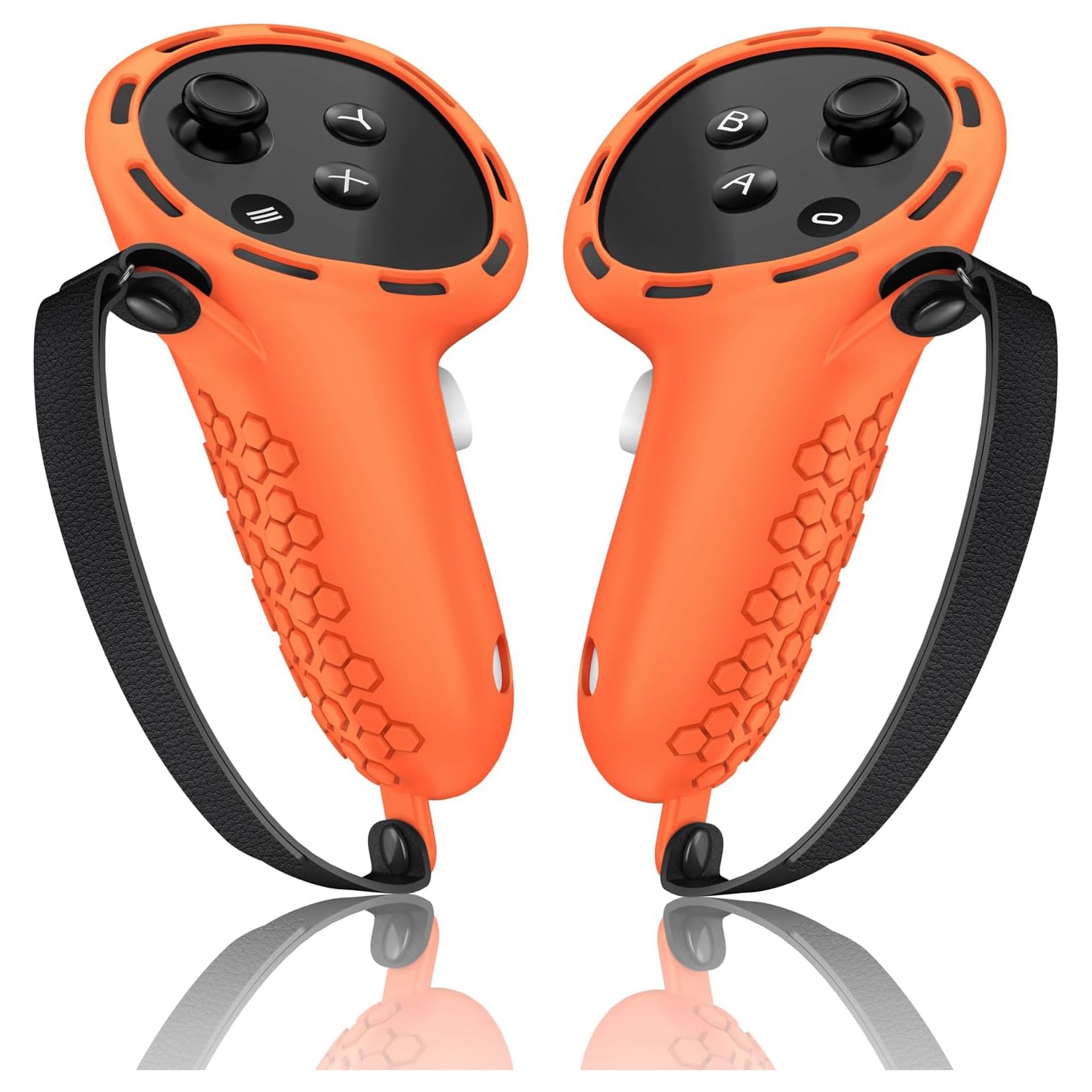 Protective Cover for Oculus/Meta Quest 3 Accessories, Silicone Controllers Grip Cover Protector, Soft Shell Skin with Face Cover and Lens Cover by