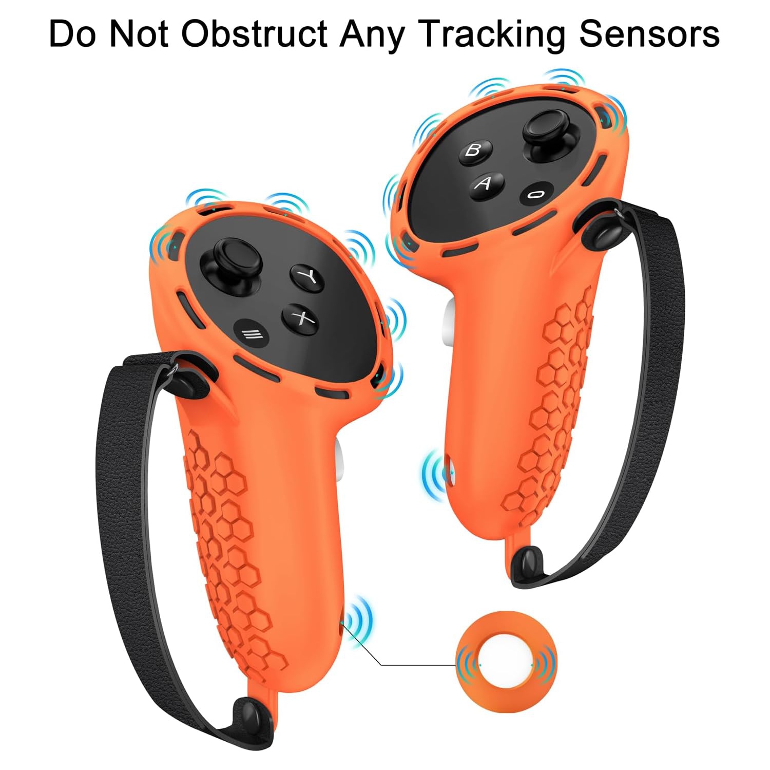 Protective Cover for Oculus/Meta Quest 3 Accessories, Silicone Controllers Grip Cover Protector, Soft Shell Skin with Face Cover and Lens Cover by