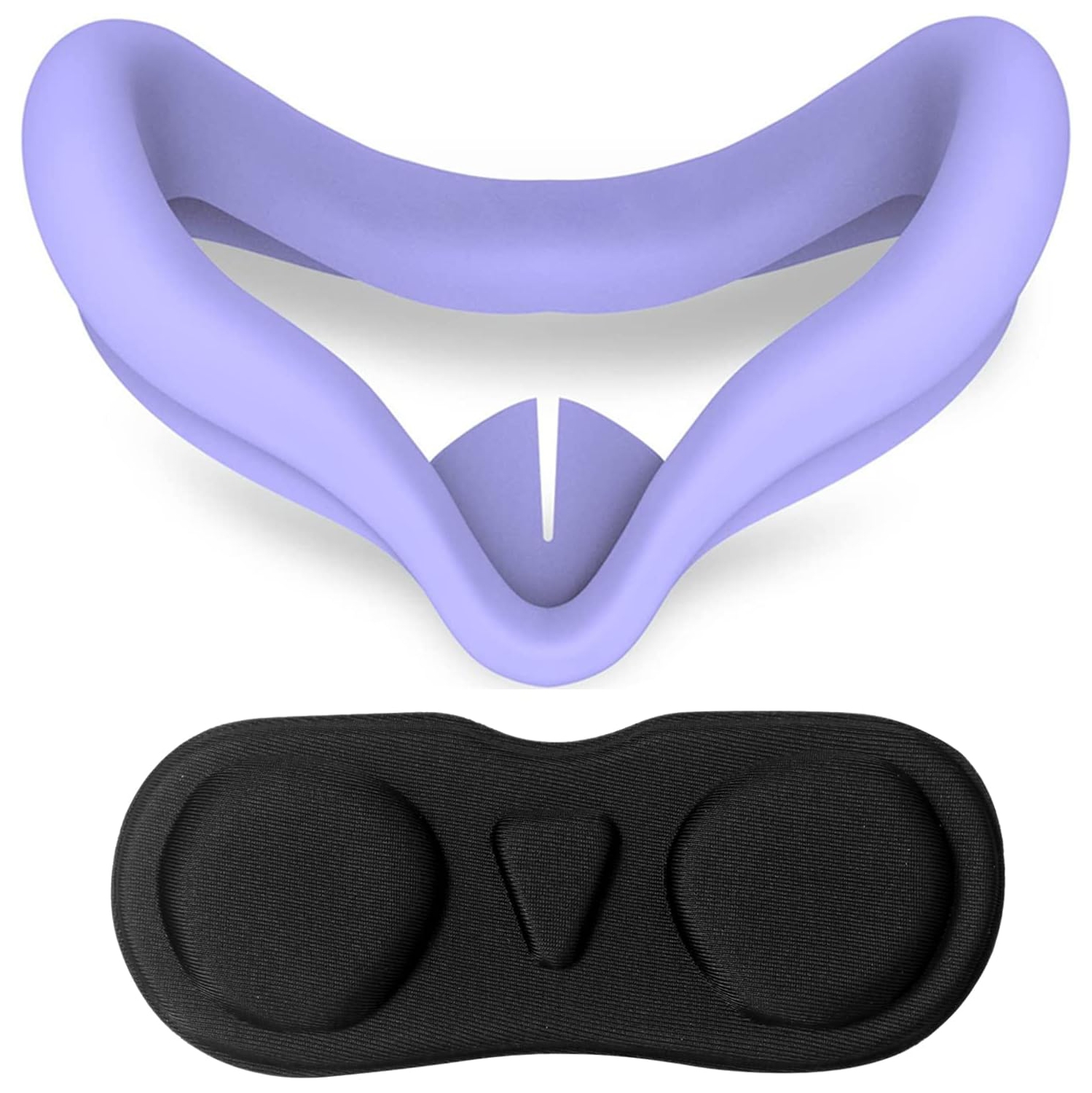 Protective Cover for Oculus/Meta Quest 2 Accessories, Silicone Controllers Grip Cover Protector, Soft Shell Skin with Face Cover and Lens Cover by