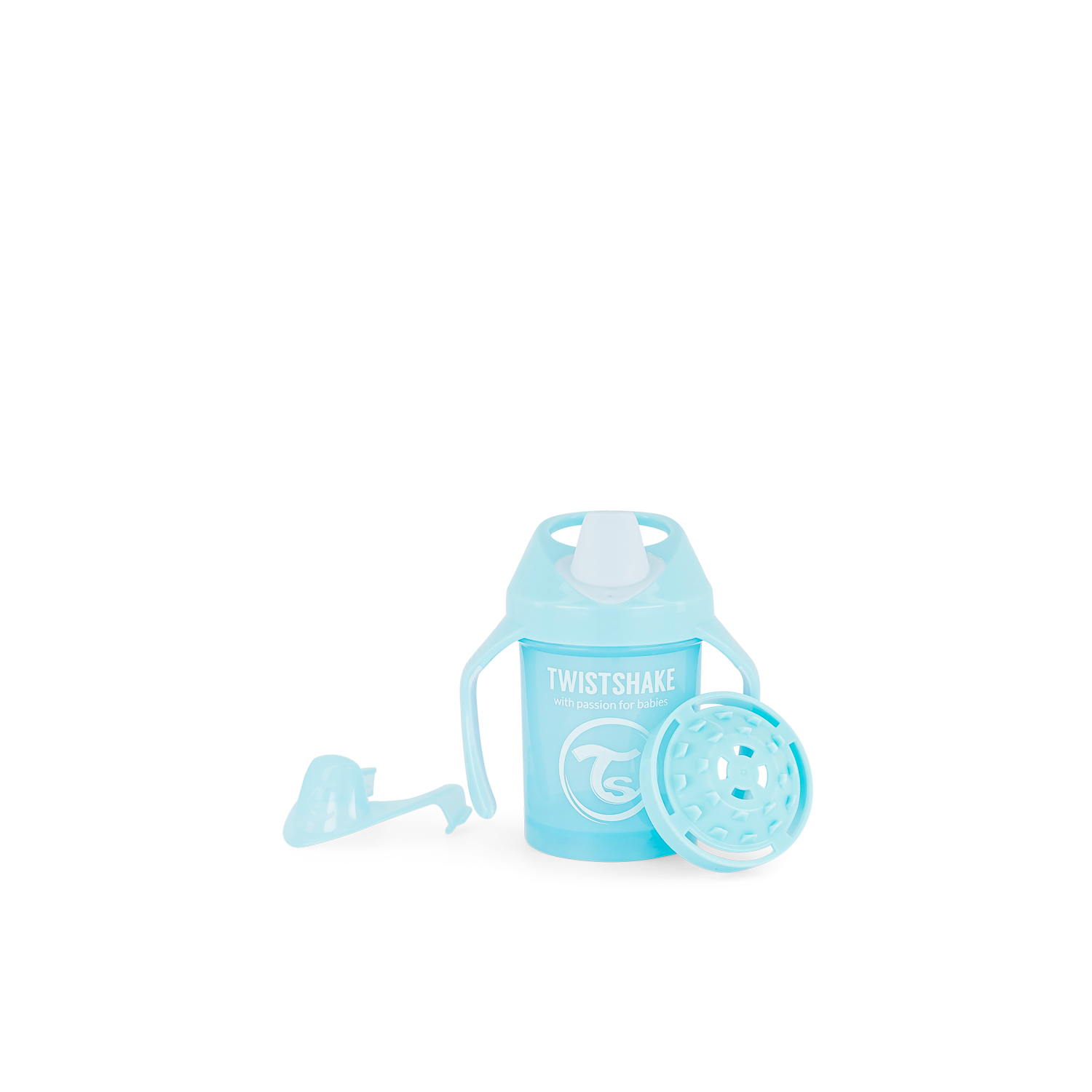 Twistshake Mini Cup 230ml 4+m Pastel Blue