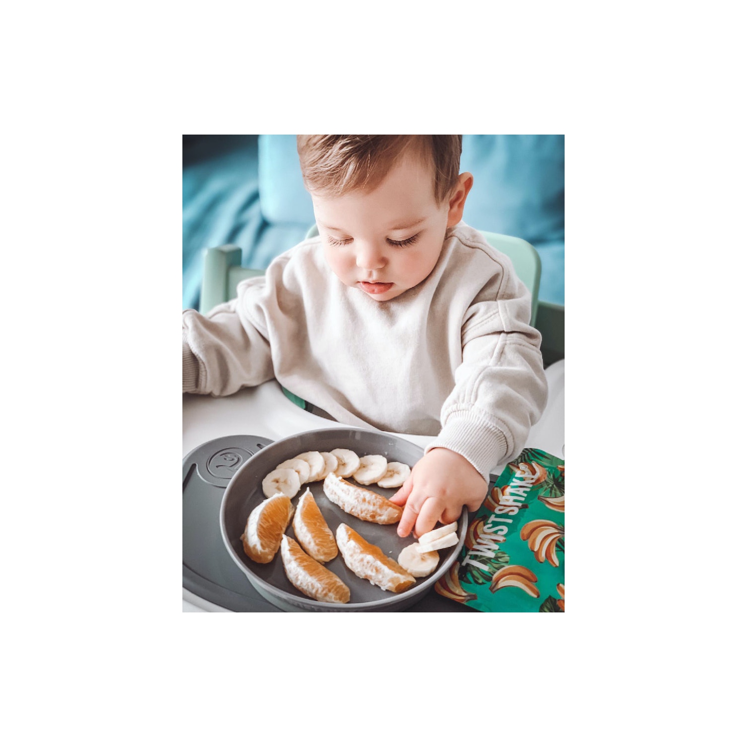 Click-mat mini + Plate Grey