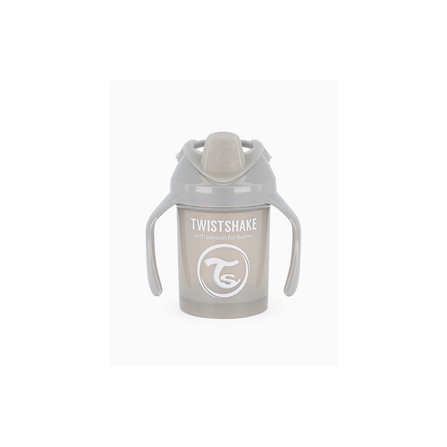 Twistshake Mini Cup 230ml 4+m Pastel Grey