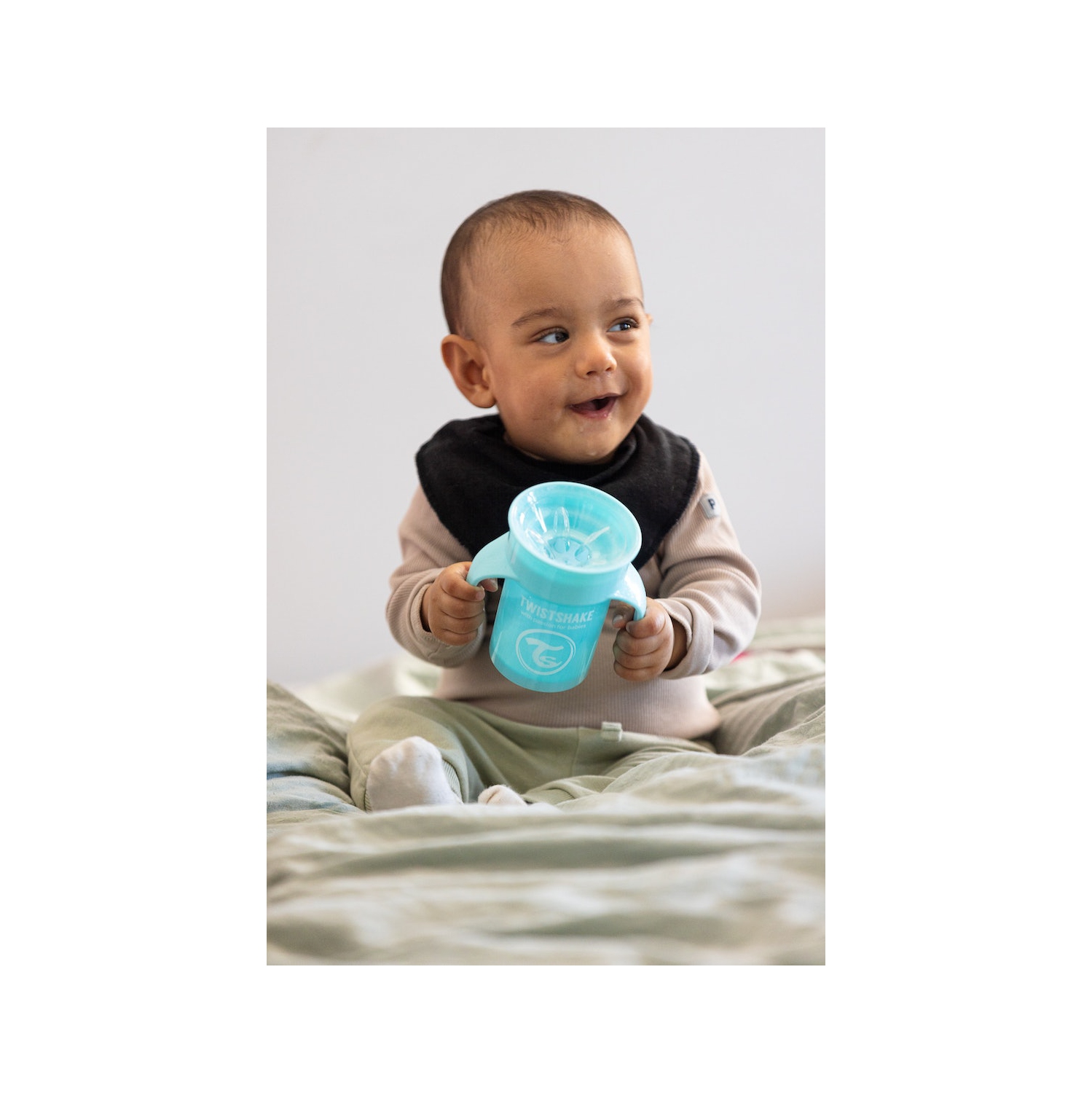 Twistshake 360 tasses 6+m Bleu pastel