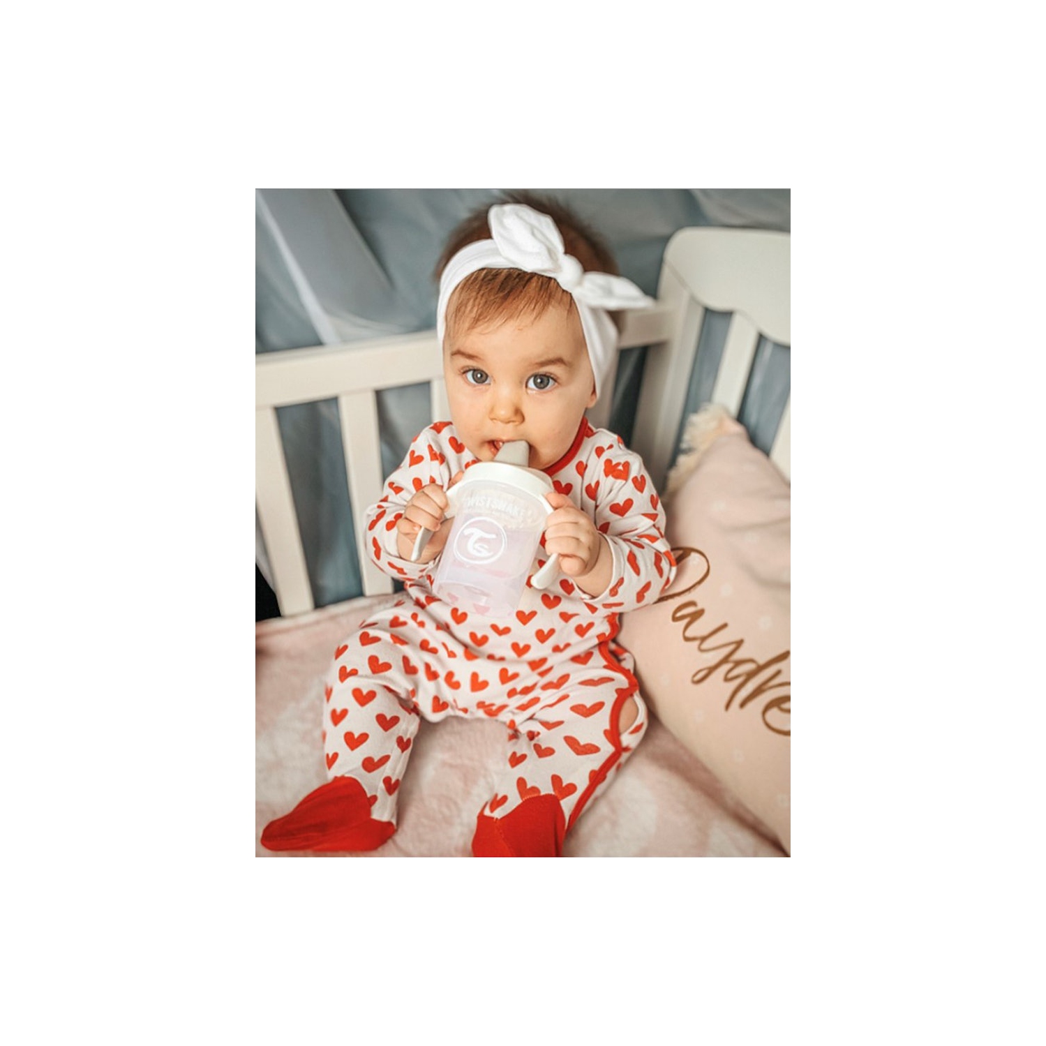 Twistshake Mini Cup White 230ml 4+m