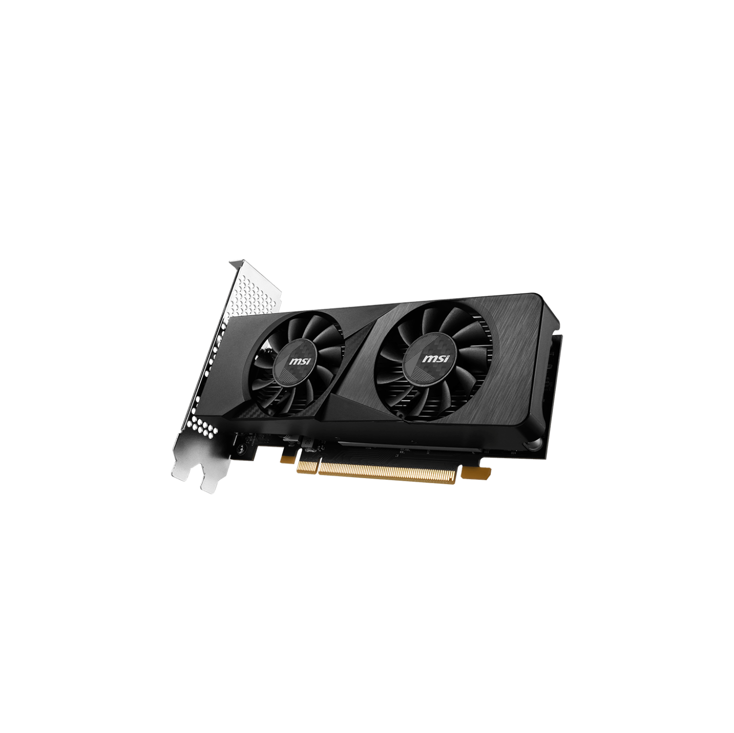 MSI RTX 3050 Low Profile Dual Fan Video Card, 6GB GDDR6, 1492 MHz