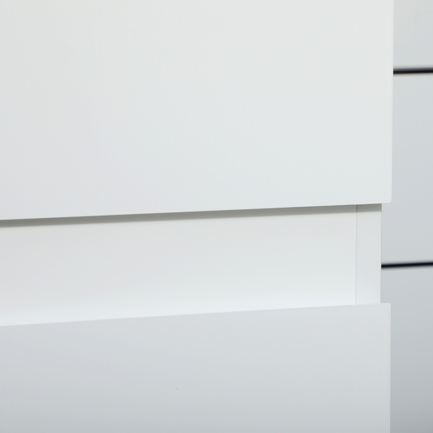 kleankin Narrow Bathroom Cabinet, Tall Bathroom Storage Cabinet with Adjustable Shelves, 5-Tier Slim Floor Cabinet with Built-in Finger Pull,