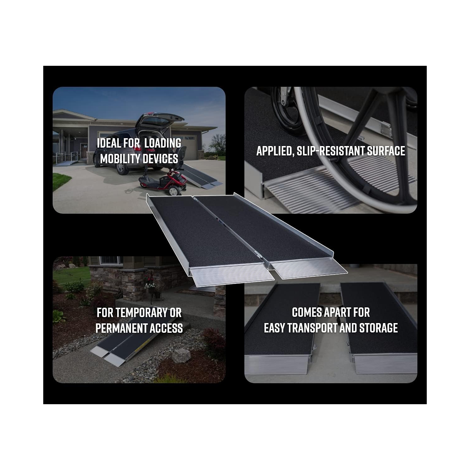 Série Advantage de rampes de valise EZ-ACCESS de 6 pi, 40,00 lb