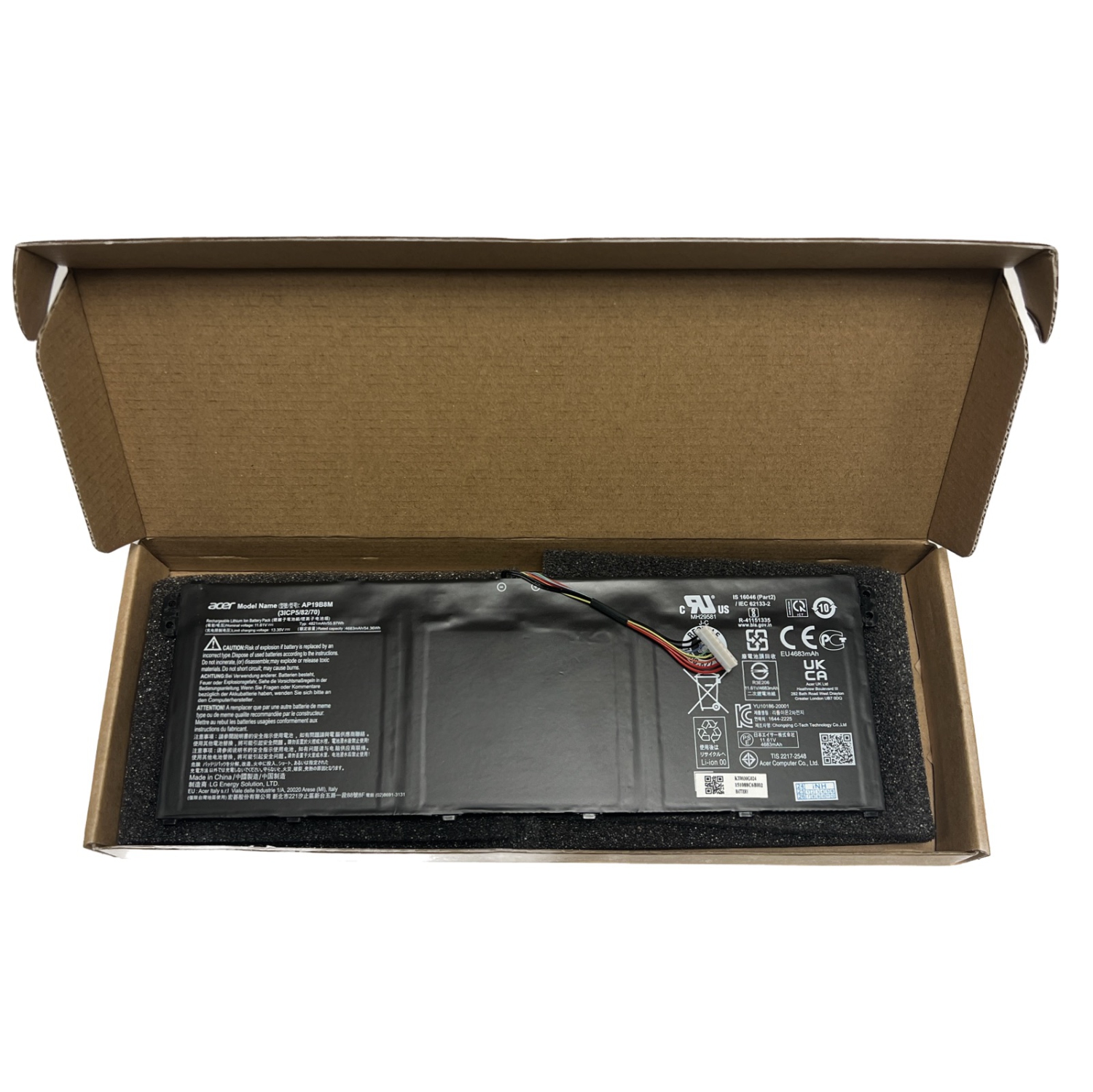 Genuine AP19B8M Battery for Acer Swift 3 SF314-59 SF314-59-78Z8 SF314-59-56F2