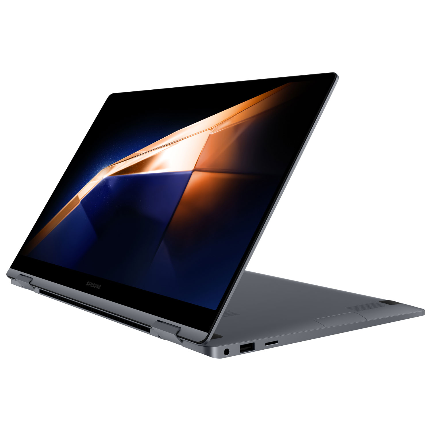 Portable 2-en-1 à écran tactile Galaxy Book4 360 de 15,6 po de Samsung - Gris