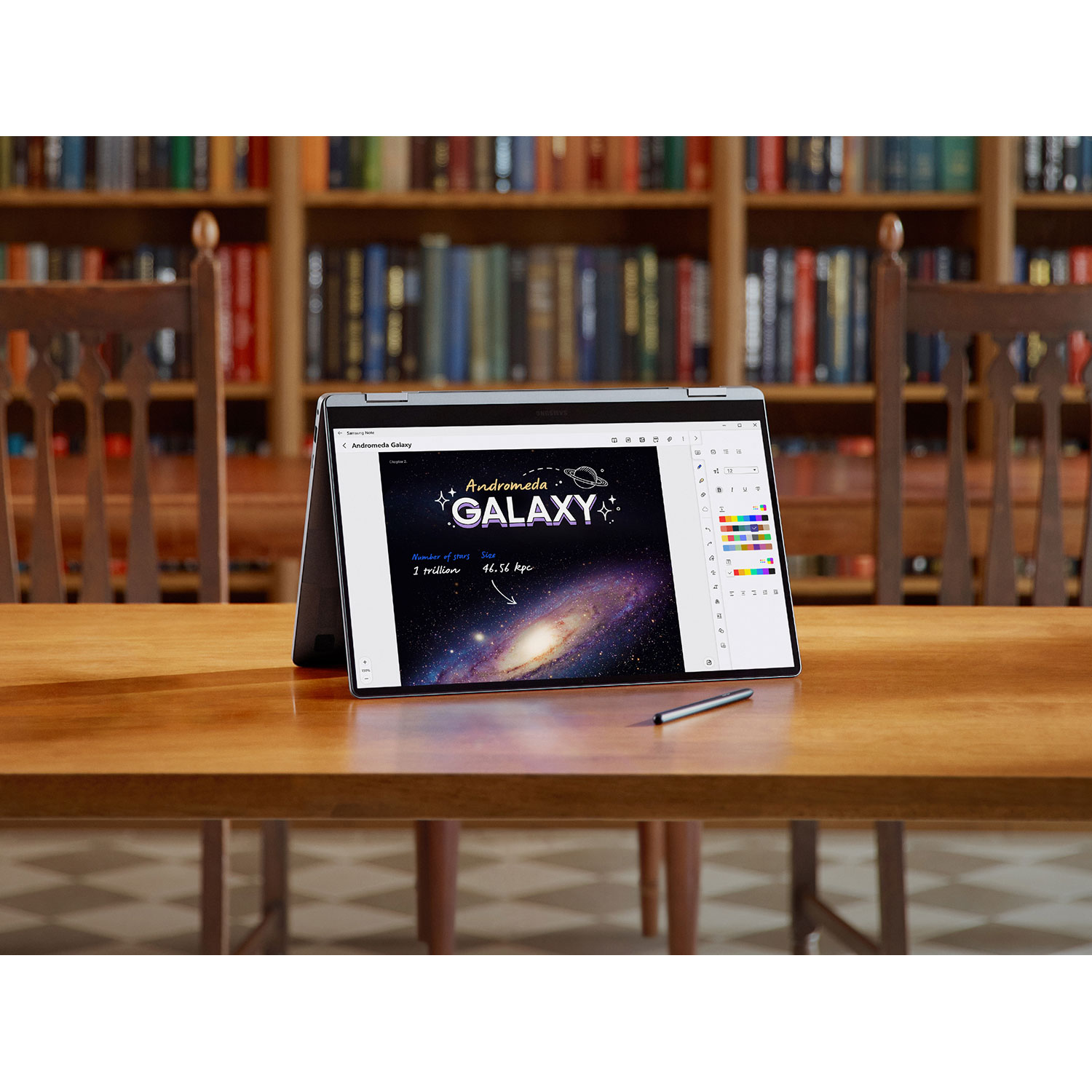 Portable 2-en-1 à écran tactile Galaxy Book4 360 de 15,6 po de Samsung - Gris