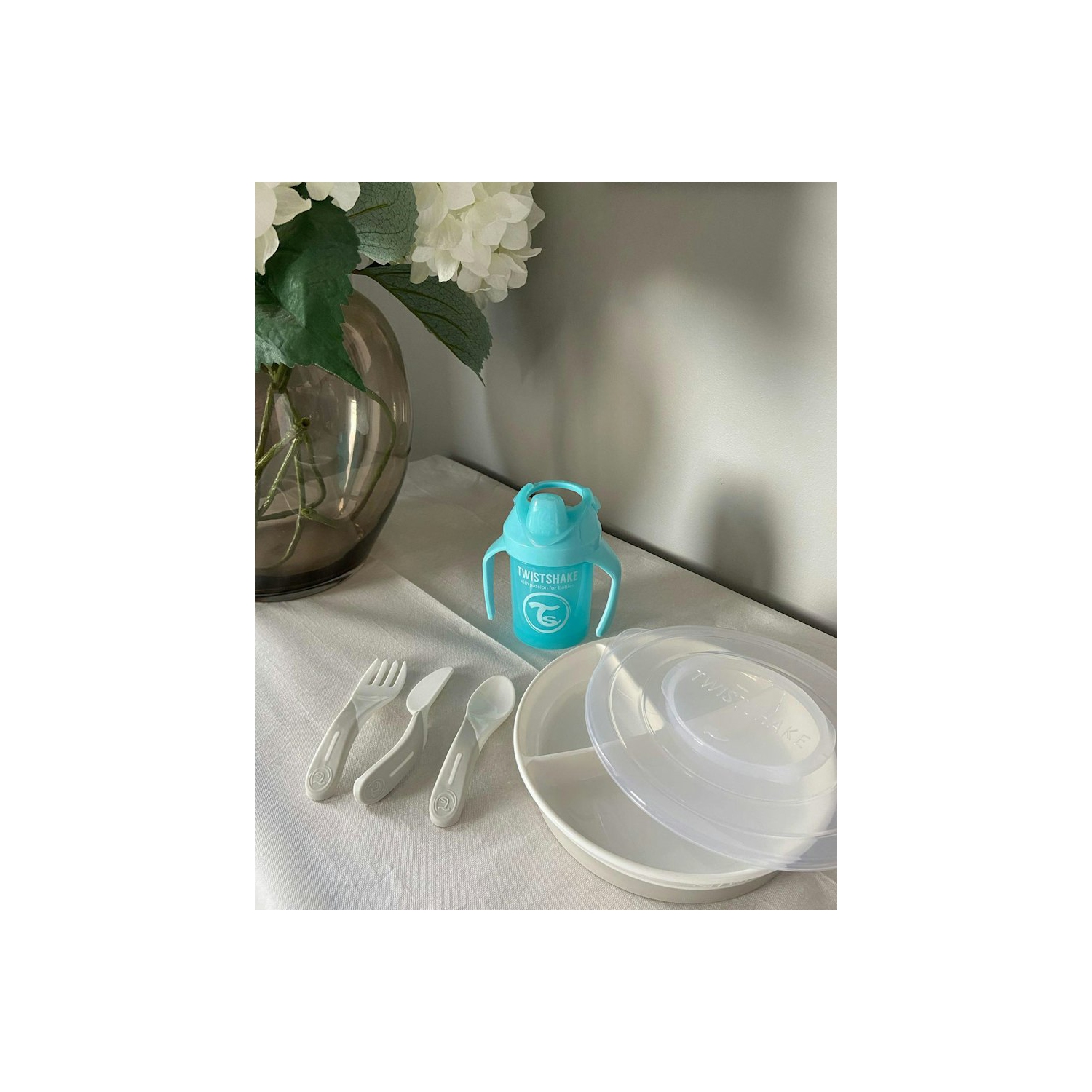 Twistshake Bowl 6+m Pastel Pink