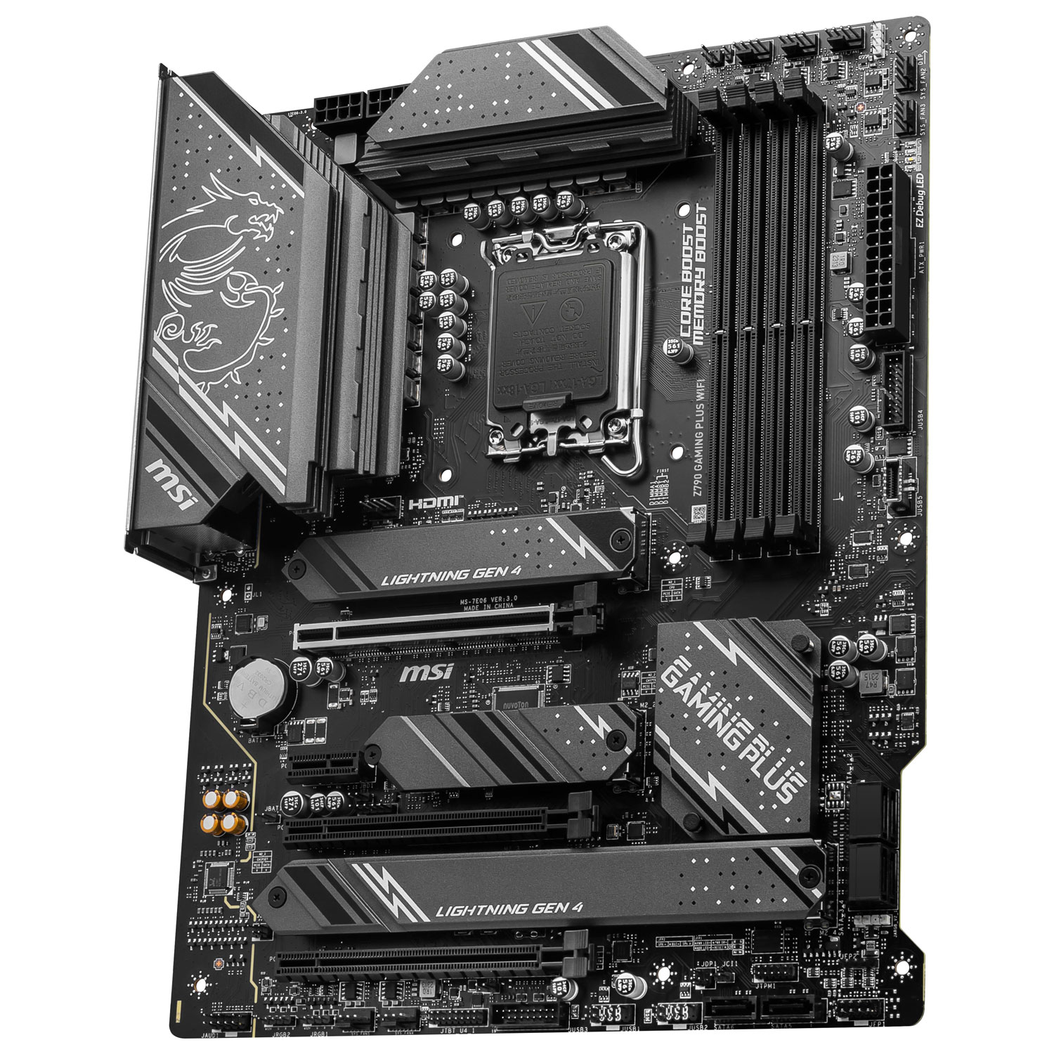 Intel Core i9-13900K＋MSI Z790CARBON WIFI MSI MPG Z790 Carbon WiFi Gaming Motherboard (Supports 12th