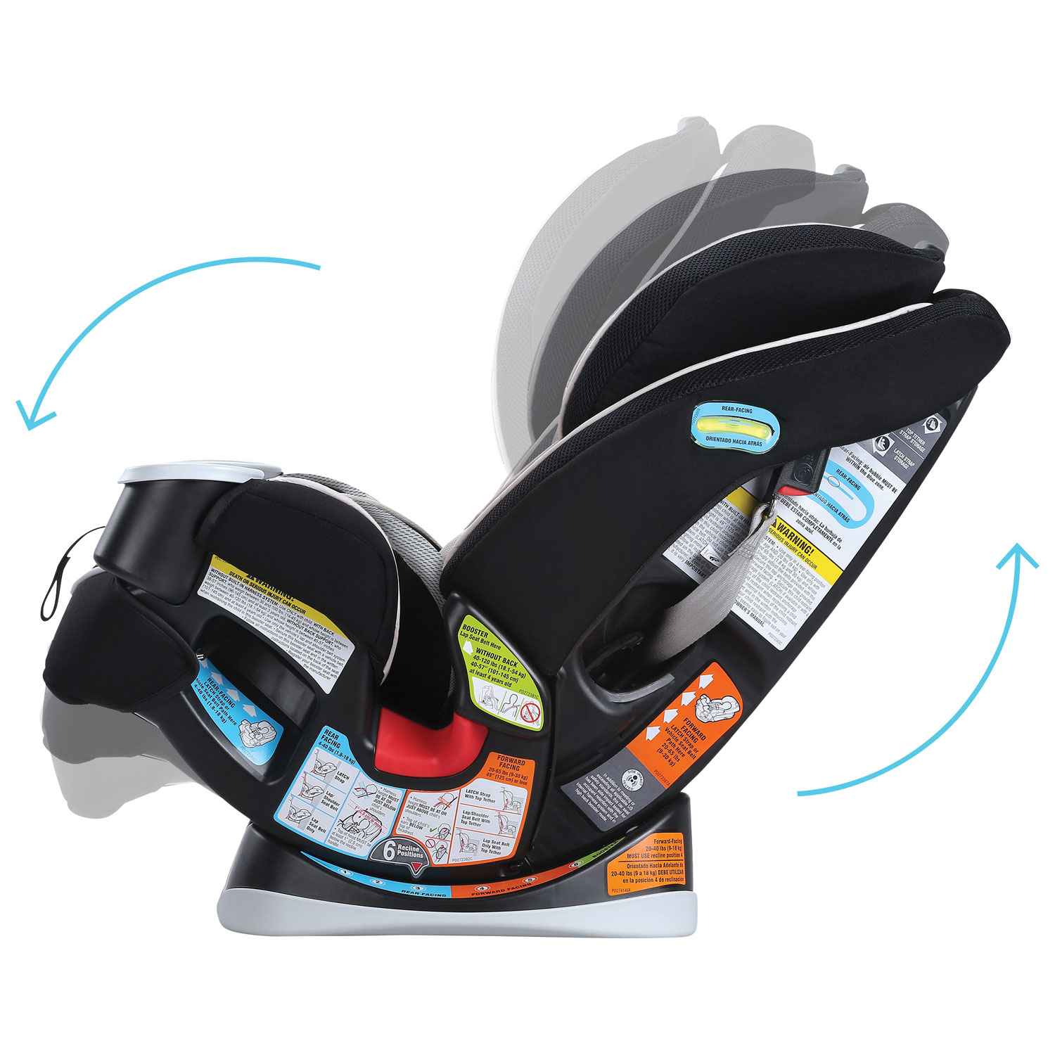 Graco 4Ever Convertible 4-in1 Car Seat - Drew