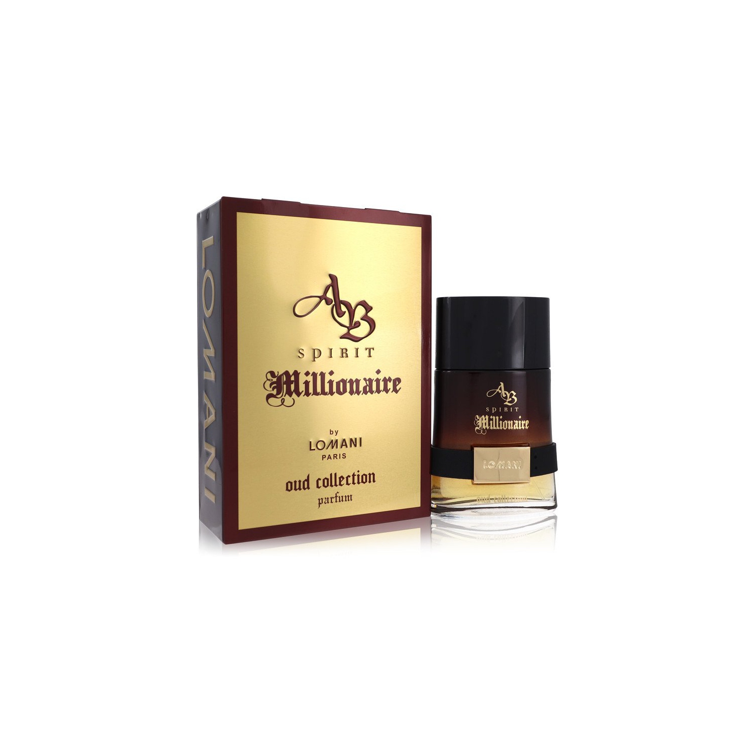 AB Spirit Millionaire Oud Collection par Lomani parfum Spray 3,3 oz pour hommes