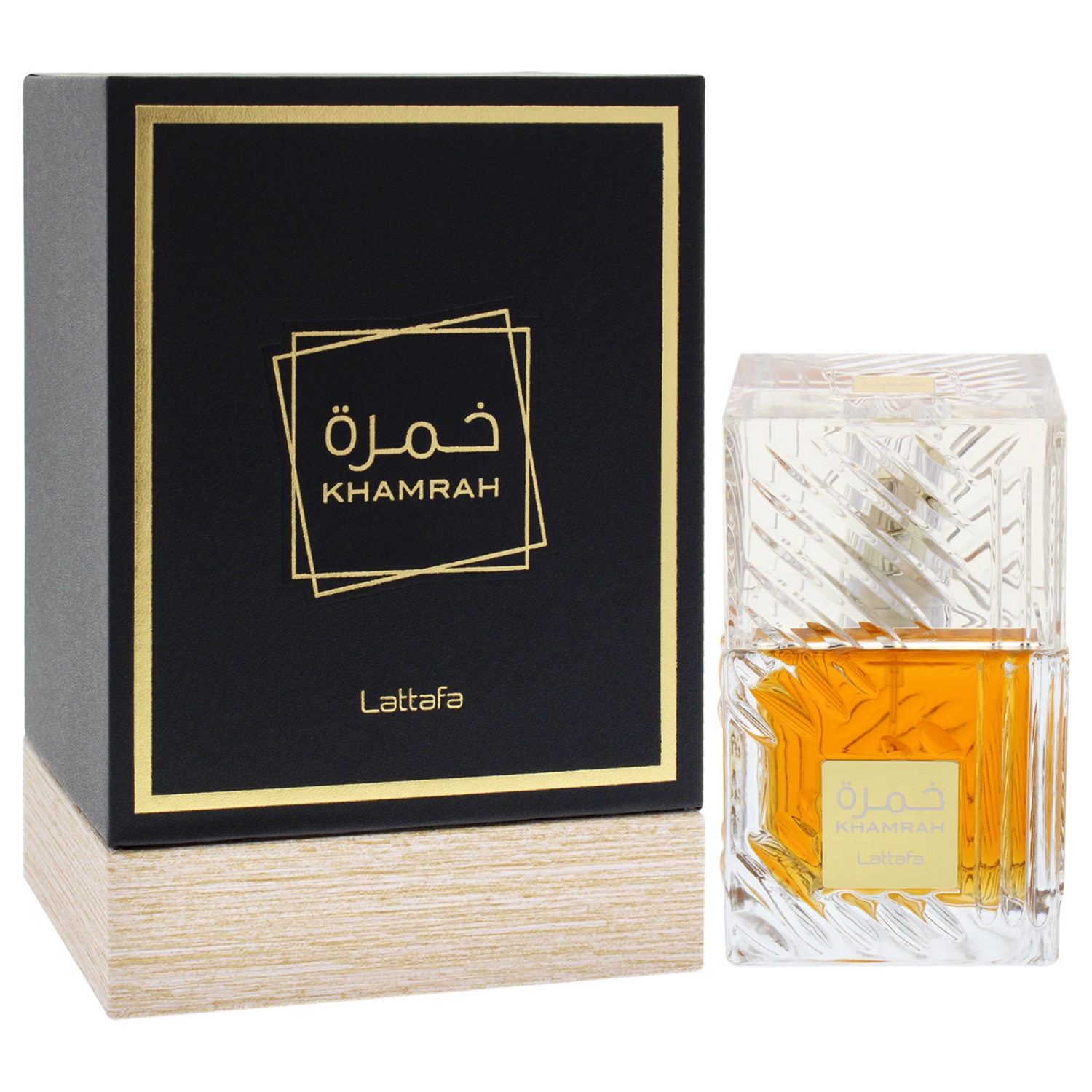 Lattafa Khamrah de Lattafa eau de parfum en vaporisateur 3,4&nbsp;oz