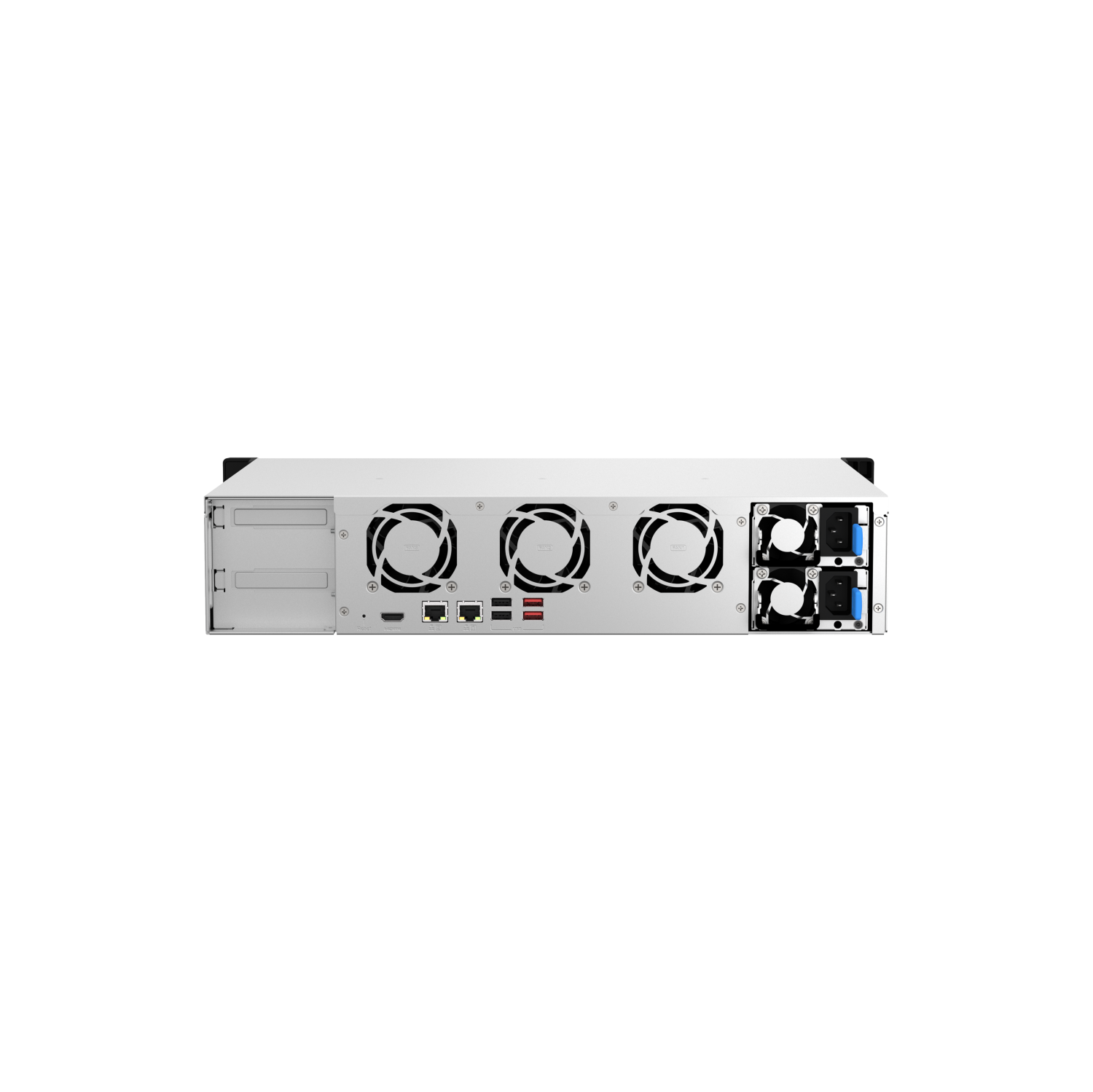 QNAP TS-864eU-RP-8G-US 8 Bay High-Speed Short Depth Rackmount Rackmount NAS with Dual-2.5GbE, Intel Celeron CPU, 8GB DDR4 Memory and 2.5GbE Network