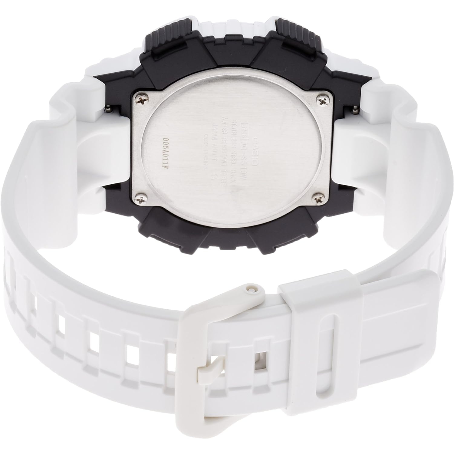 Casio Men's Solar Sport Combination Illuminator Watch White