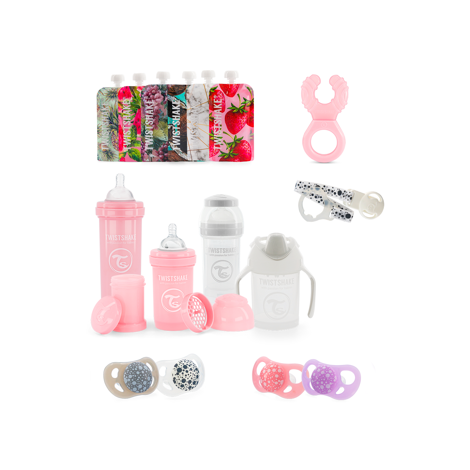 Twistshake Bottle Bundle Girl