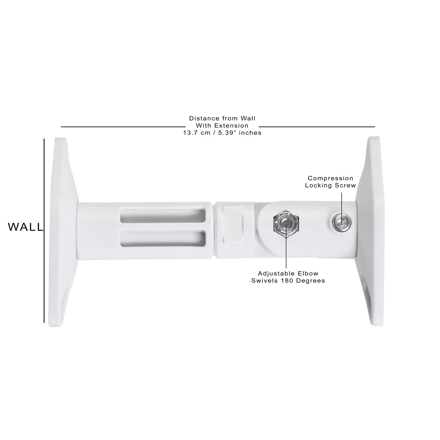 Boost Industries – supports universels pour haut-parleurs de cinéma maison CWSM, inclinable, pivotant