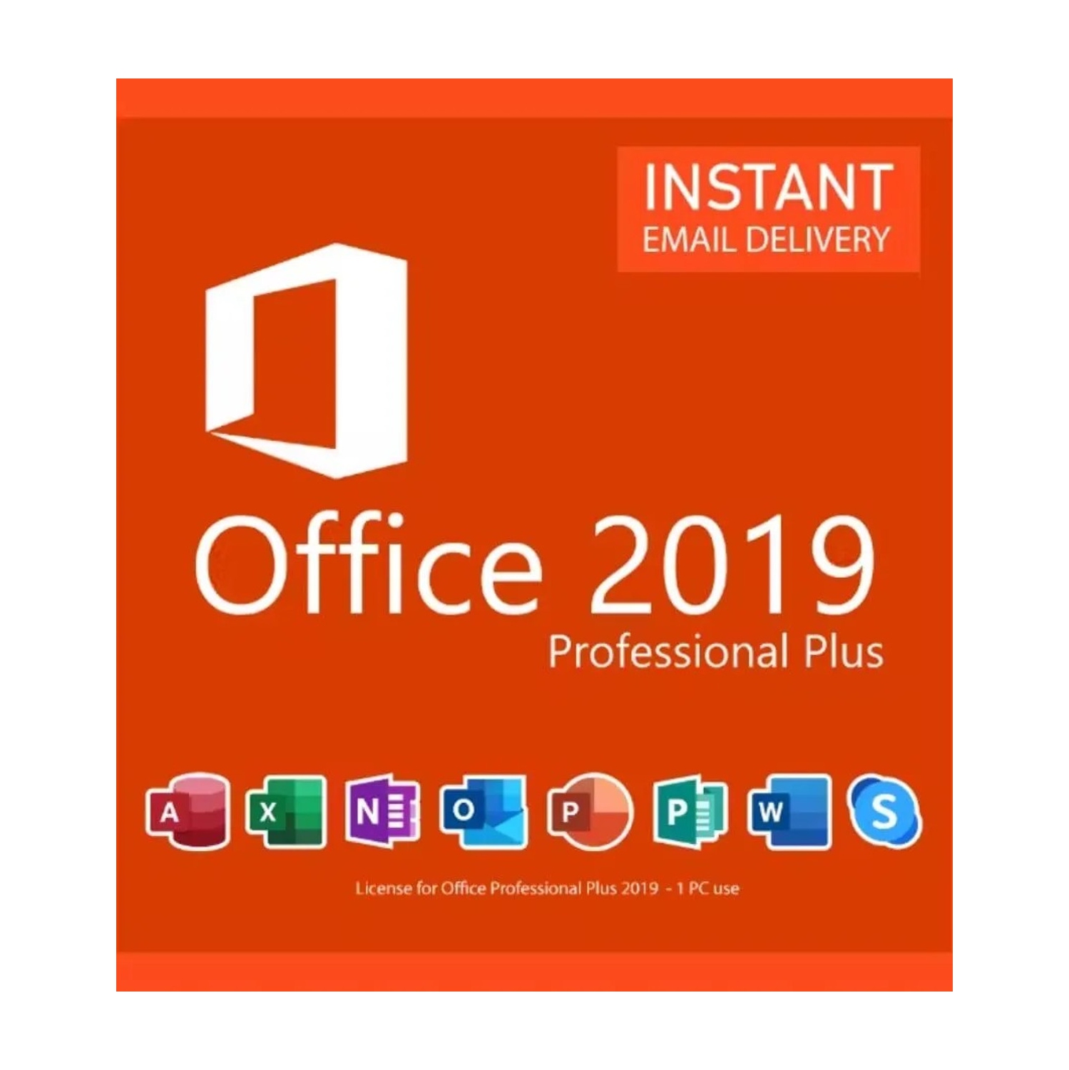 Microsoft Office Professional Plus 2019 for Windows: One-Time Purchase (Lifetime) - 1PC - Digital Download