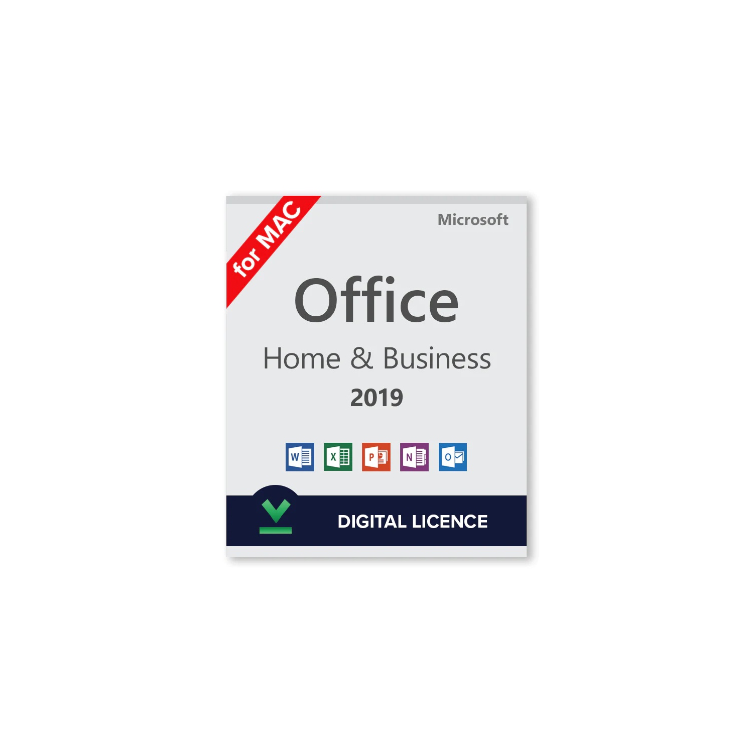 Microsoft Office Home and Business 2019 | Word, Excel, PowerPoint, Outlook | One-time purchase for 1 Mac | Digital Download