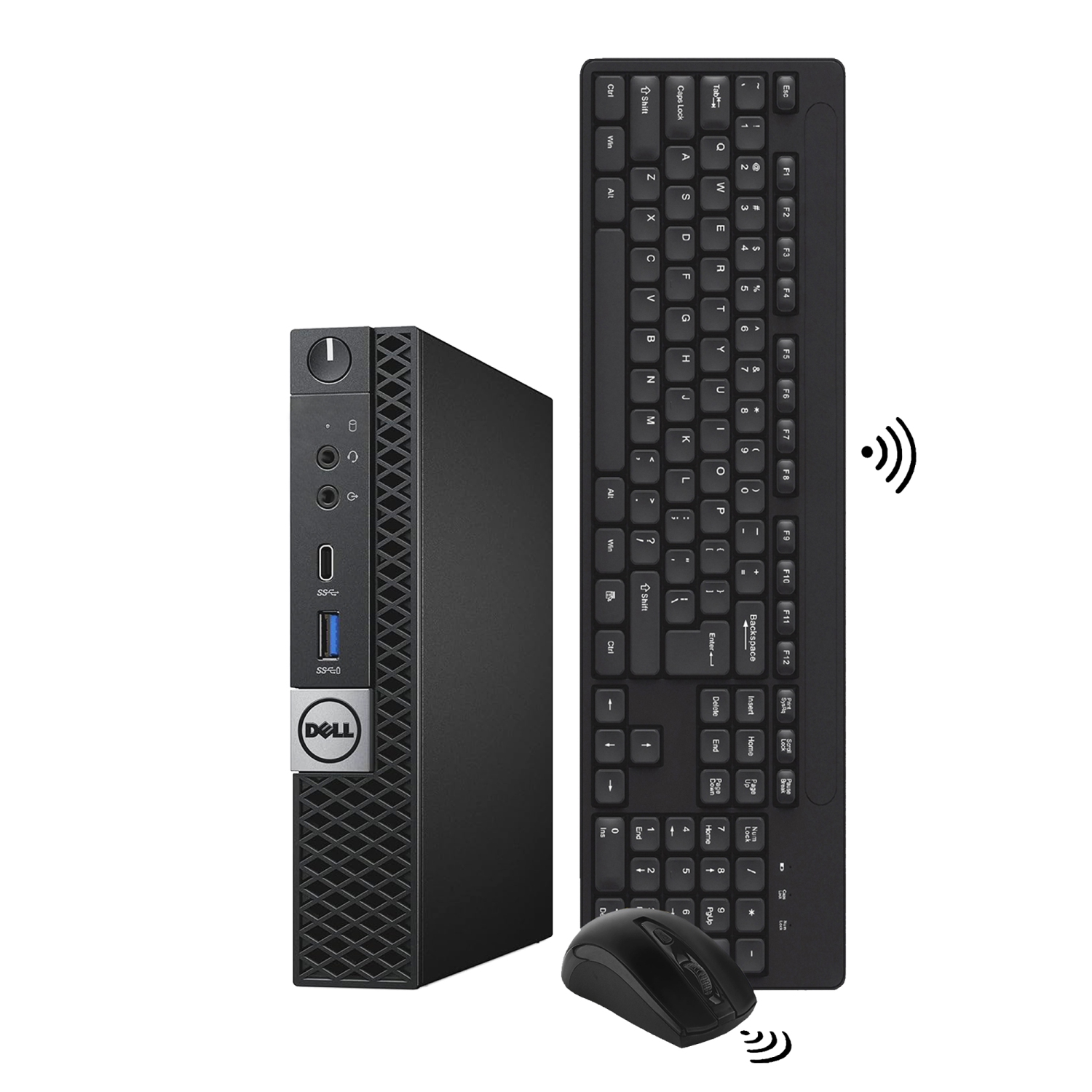 Refurbished - Desktop PC Dell OptiPlex 7050 Tiny/ Micro Computer, Intel Core i5 7th Gen Processor, 32GB DDR4 RAM, 512GB M.2 SSD, Windows 10 Pro,
