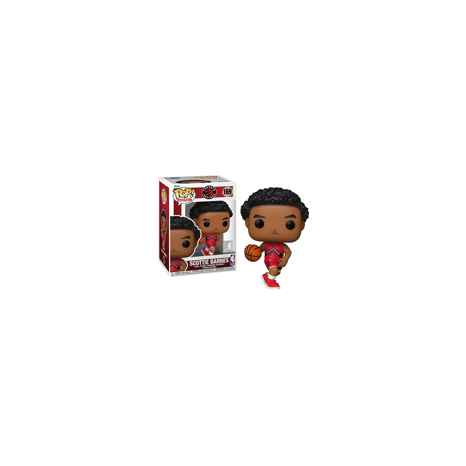 Figurine Pop! De Funko Ballon de basketball NBA Vinyl figurine Scottie Barnes no 169