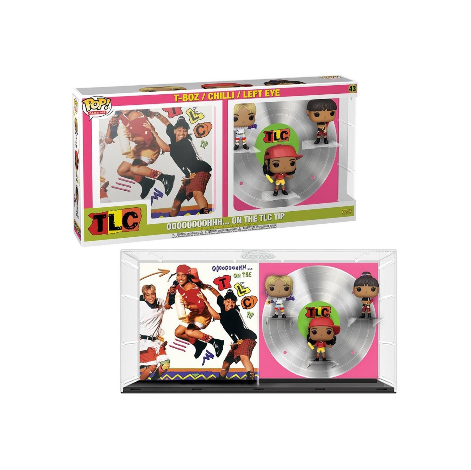 Funko Pop! Rocks Albums Oooooooohhh... On the TLC Tip Vinyl Figure TLC #43