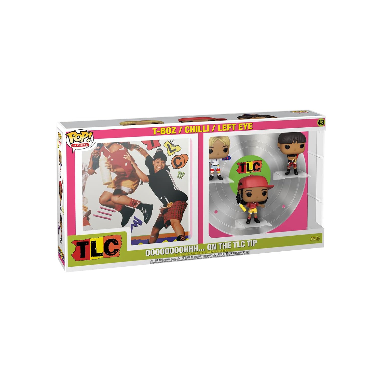 Funko Pop! Rocks Albums Oooooooohhh... On the TLC Tip Vinyl Figure TLC #43