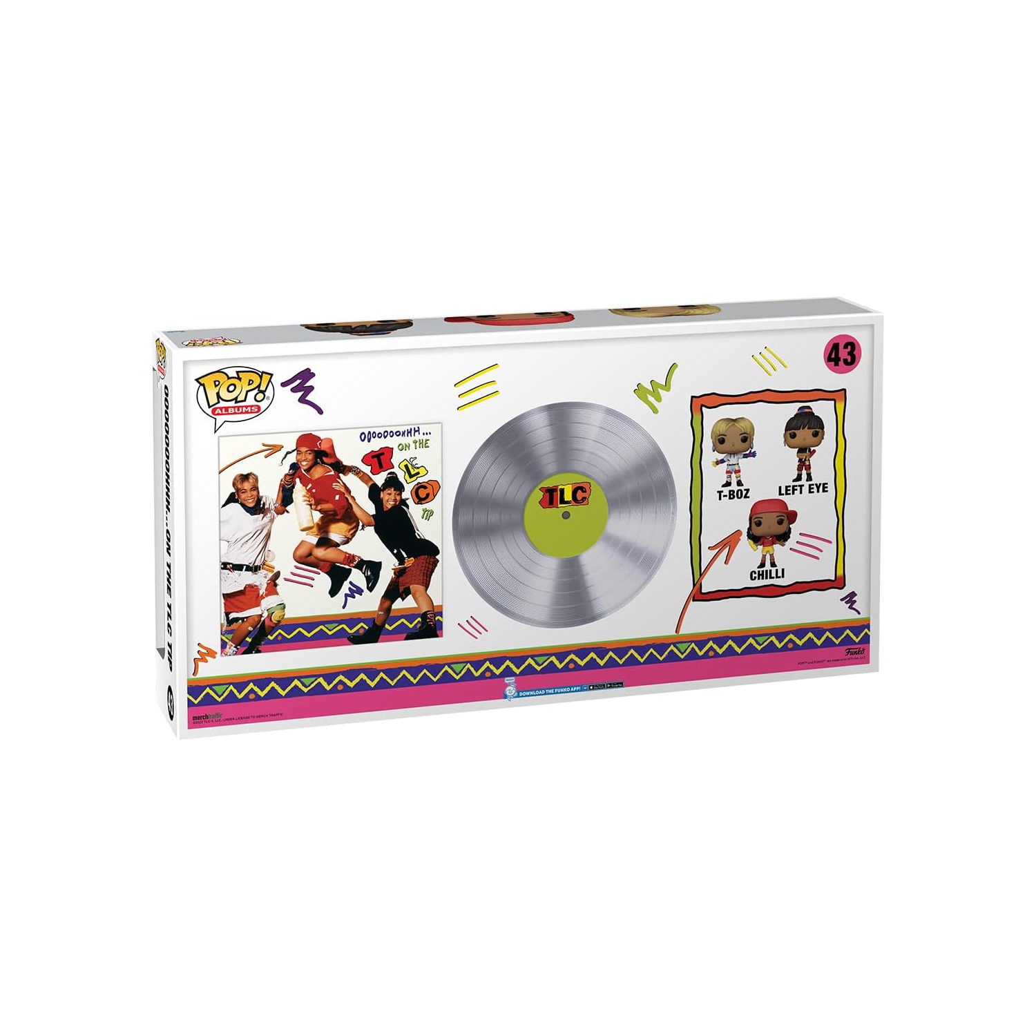 Funko Pop! Rocks Albums Oooooooohhh... On the TLC Tip Vinyl Figure TLC #43